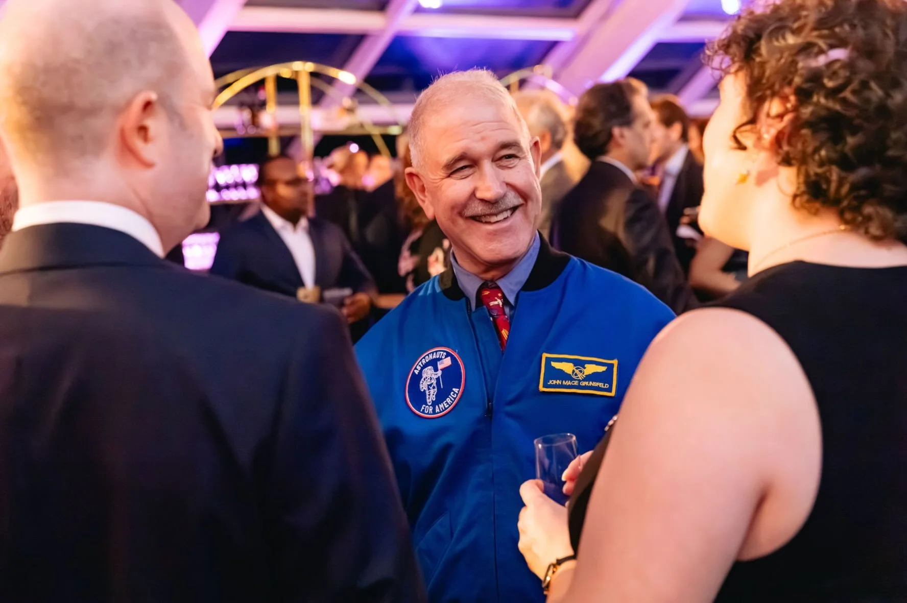 Each year my pal Katie invites me to the Adler Planetarium&rsquo;s big Celestial Bash. This time she introduced me to retired NASA astronaut John Grunsfeld, a UChicago alum who flew to service the Hubble Space Telescope three times! 🪐👨🏽&zwj;🚀