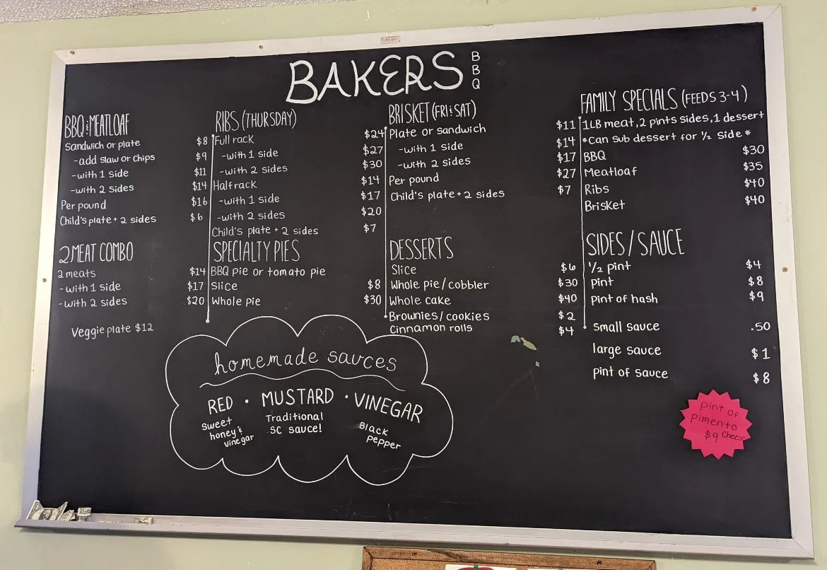 Baker's Barbecue — aprildishes