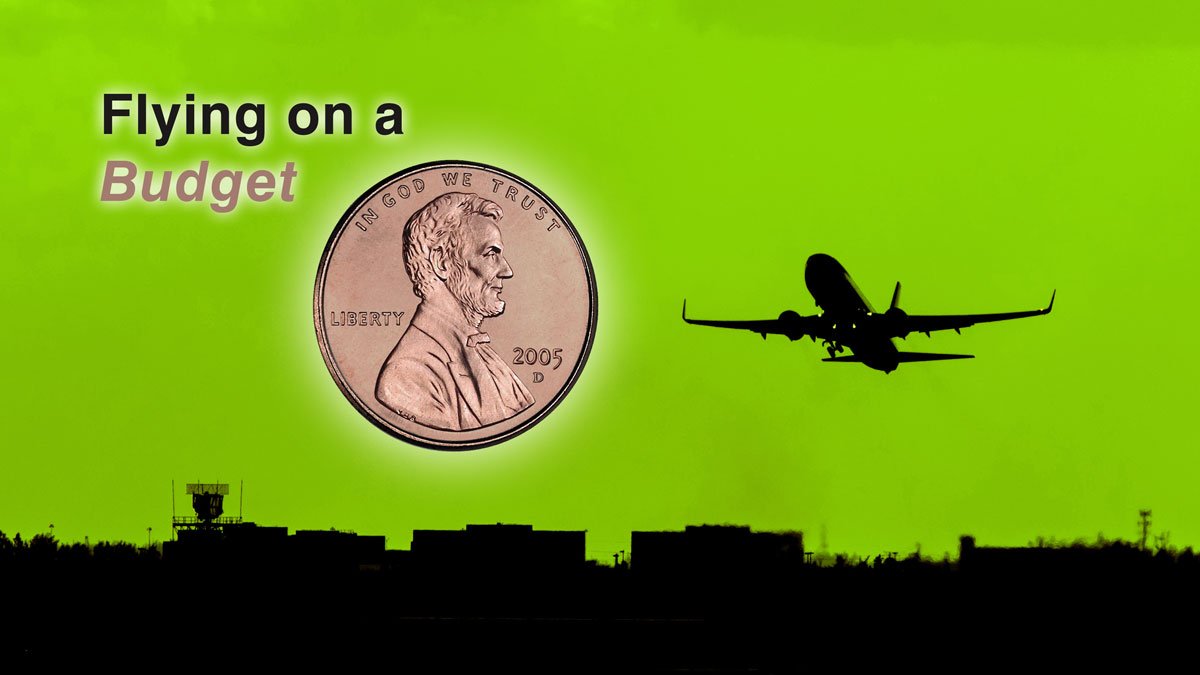 Which airlines does YouTuber Ryan Trahan fly for his $0.01 Penny Challenge Series?