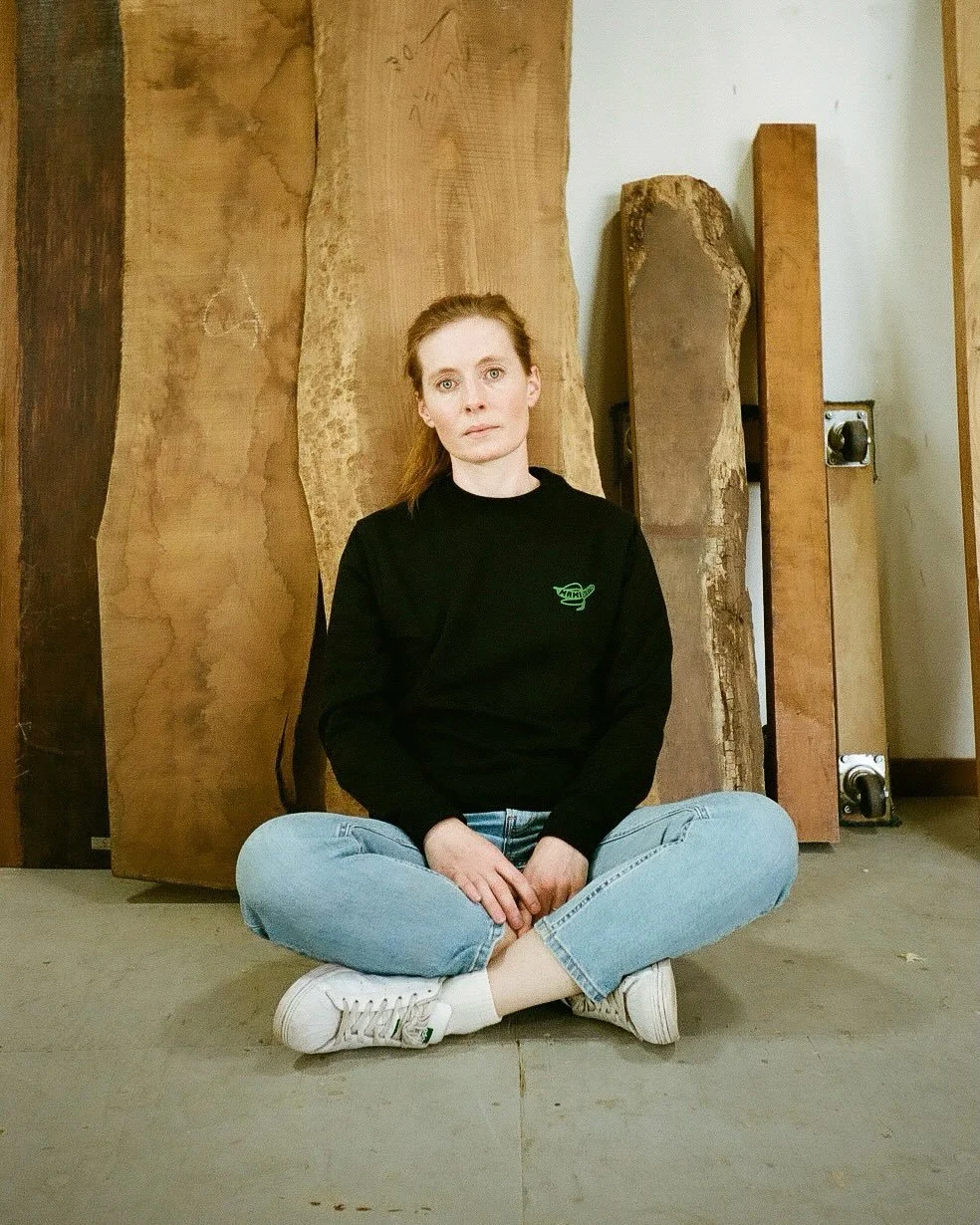 The who and the where behind the furniture.

Born and raised in South Africa, Hanneke Lourens is a California-based furniture designer, making contemporary pieces using classic woodworking techniques. Although she's lived in the US for almost a decad