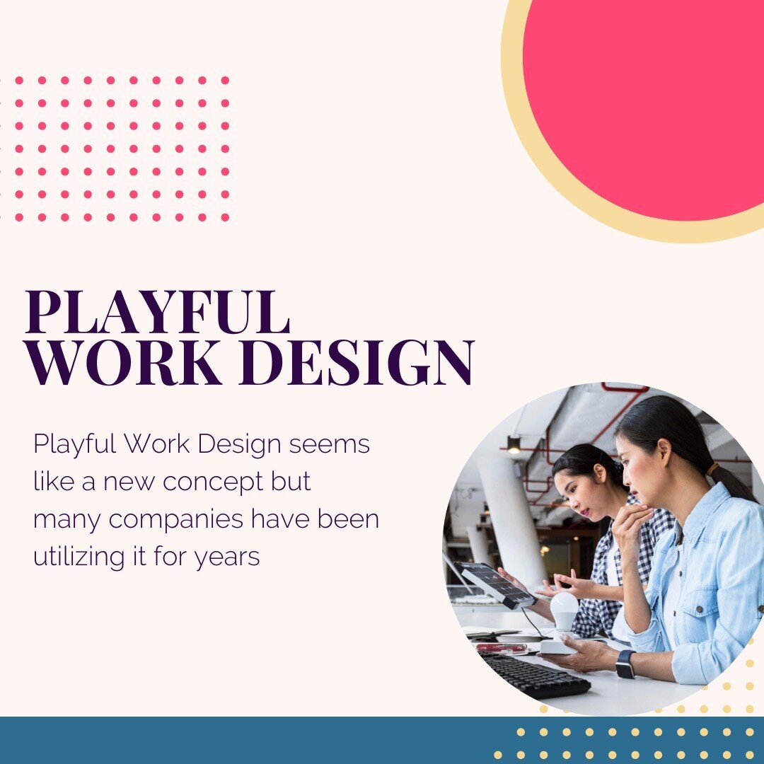 Playful Work Design is a crucial paradigm shift for the future of work. @Pixar, @LEGO, @menlo_innovations, and @movementmtg are companies that are embracing the concept of flexibility, creativity, and joy in the workplace without sacrificing producti