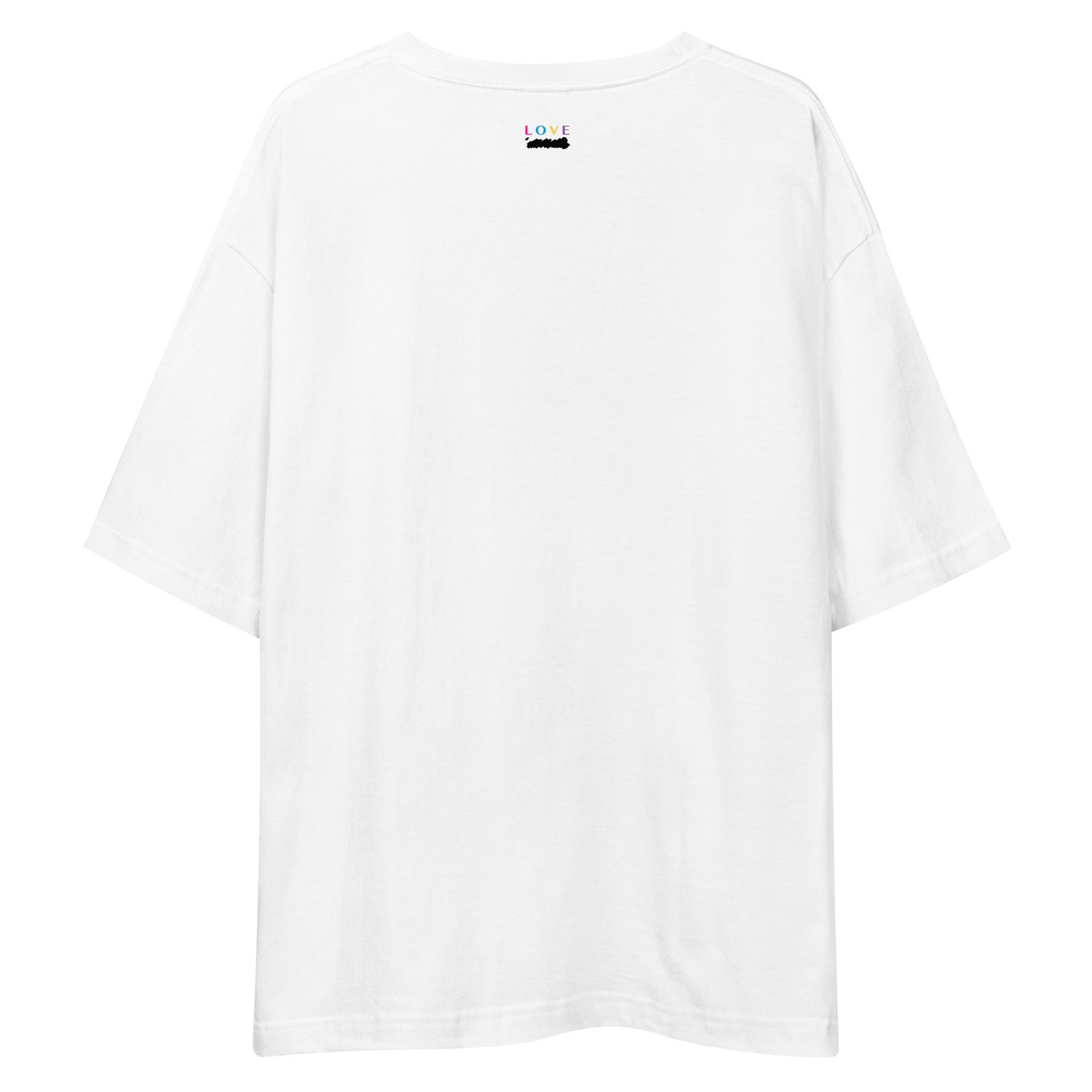 White Plain Oversized T-Shirt