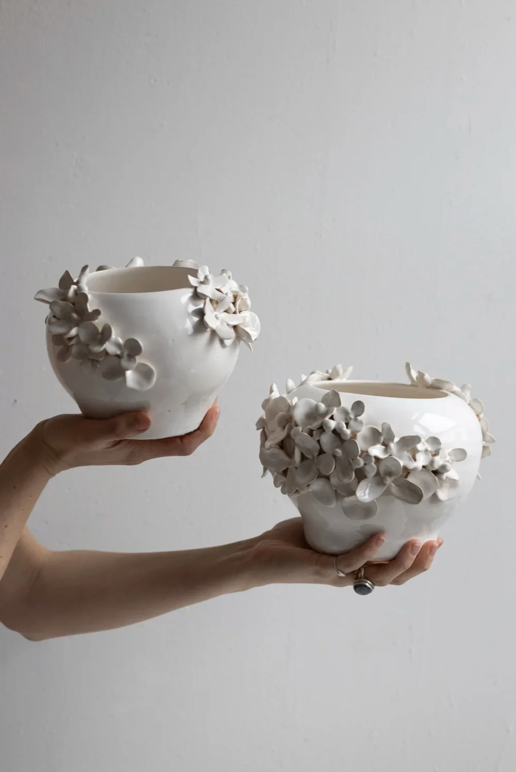 Large Ingraham Orchid Bowl