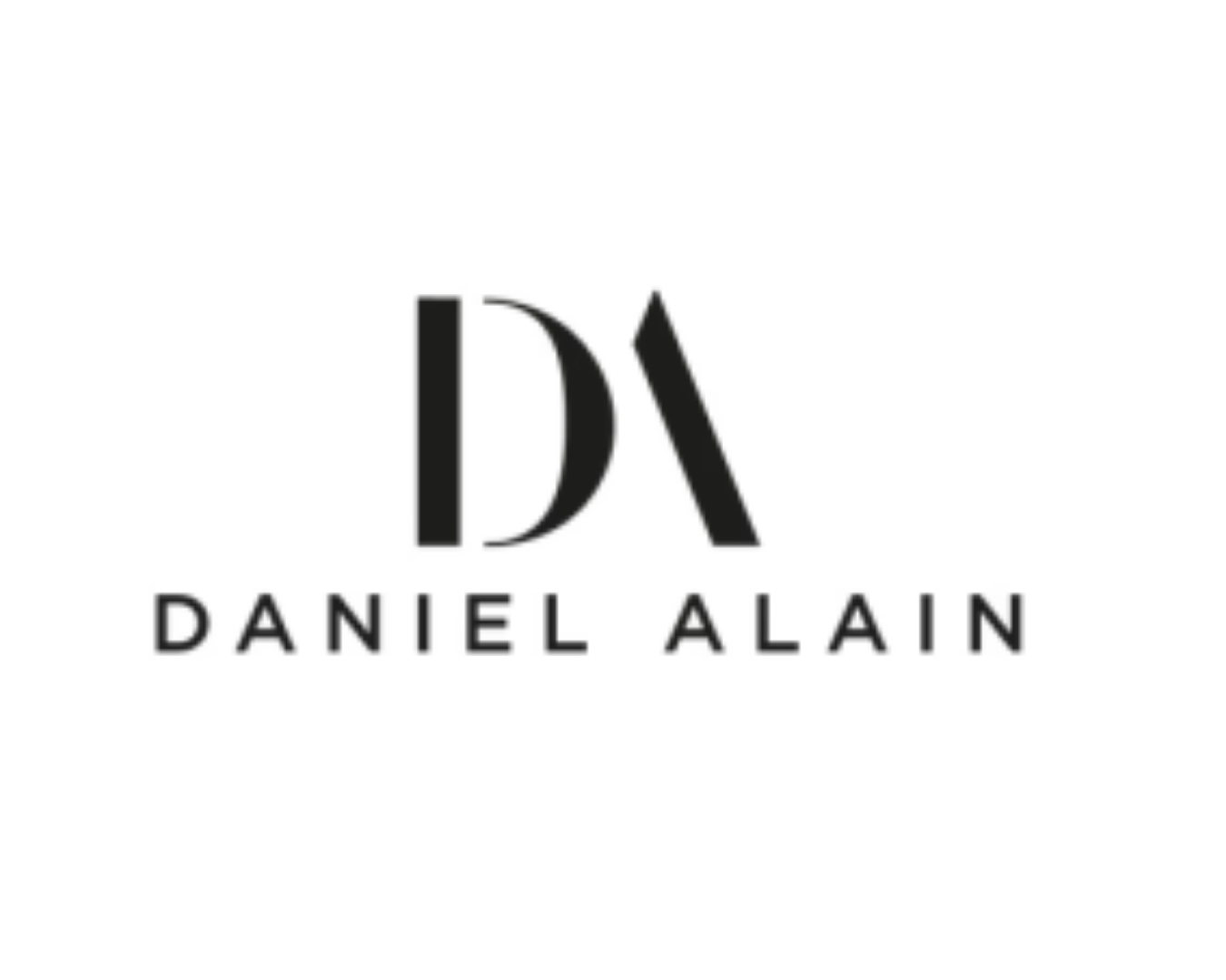 Logo with initials 'D A' and the name 'Daniel Alain'.