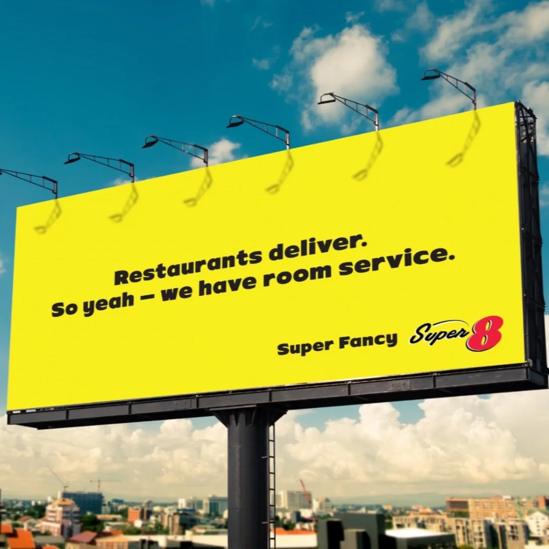 Super 8 is Super Fancy Copywriter Campaign
