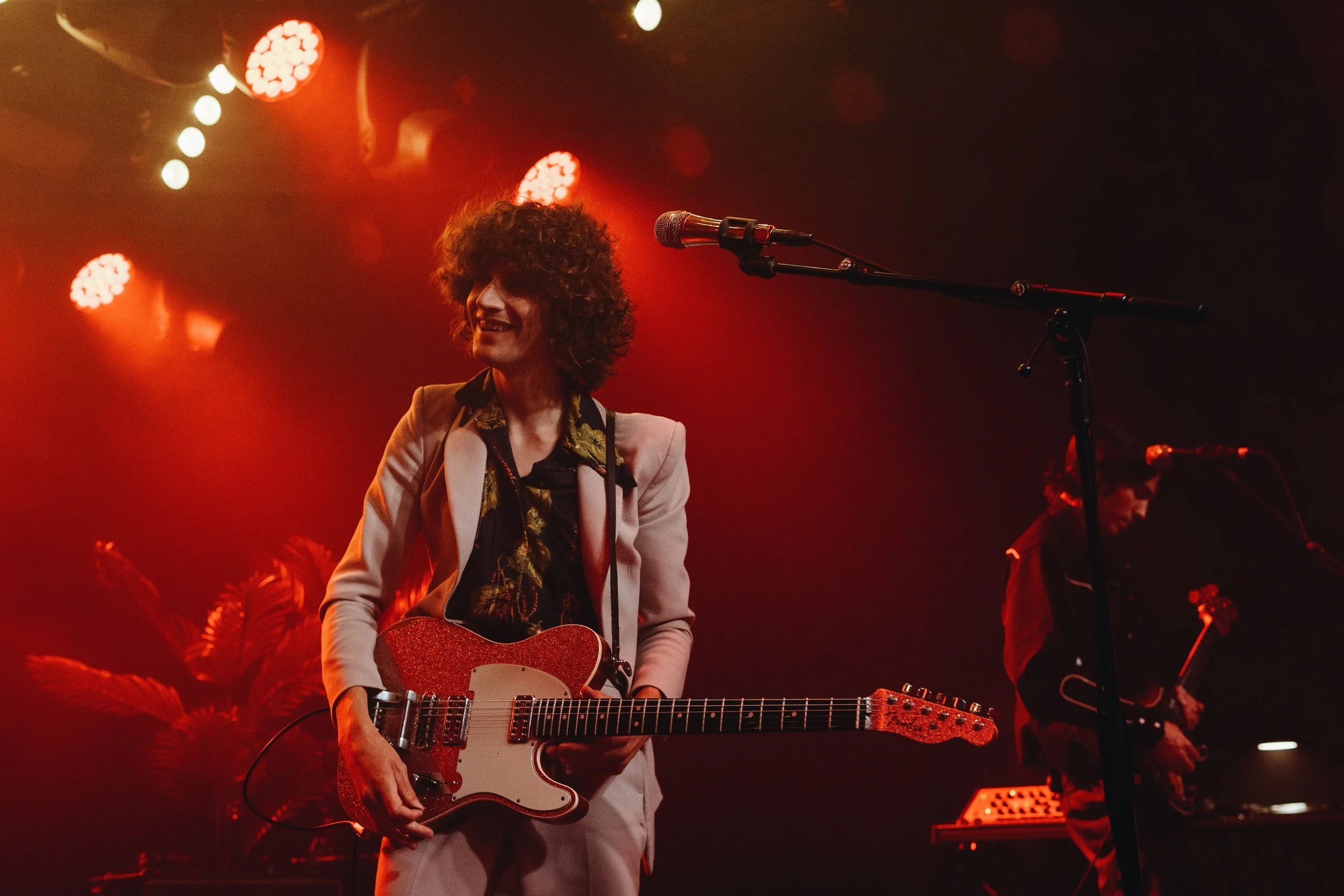 Temples photographed at Teragram Ballroom in Los Angeles, CA 2023.