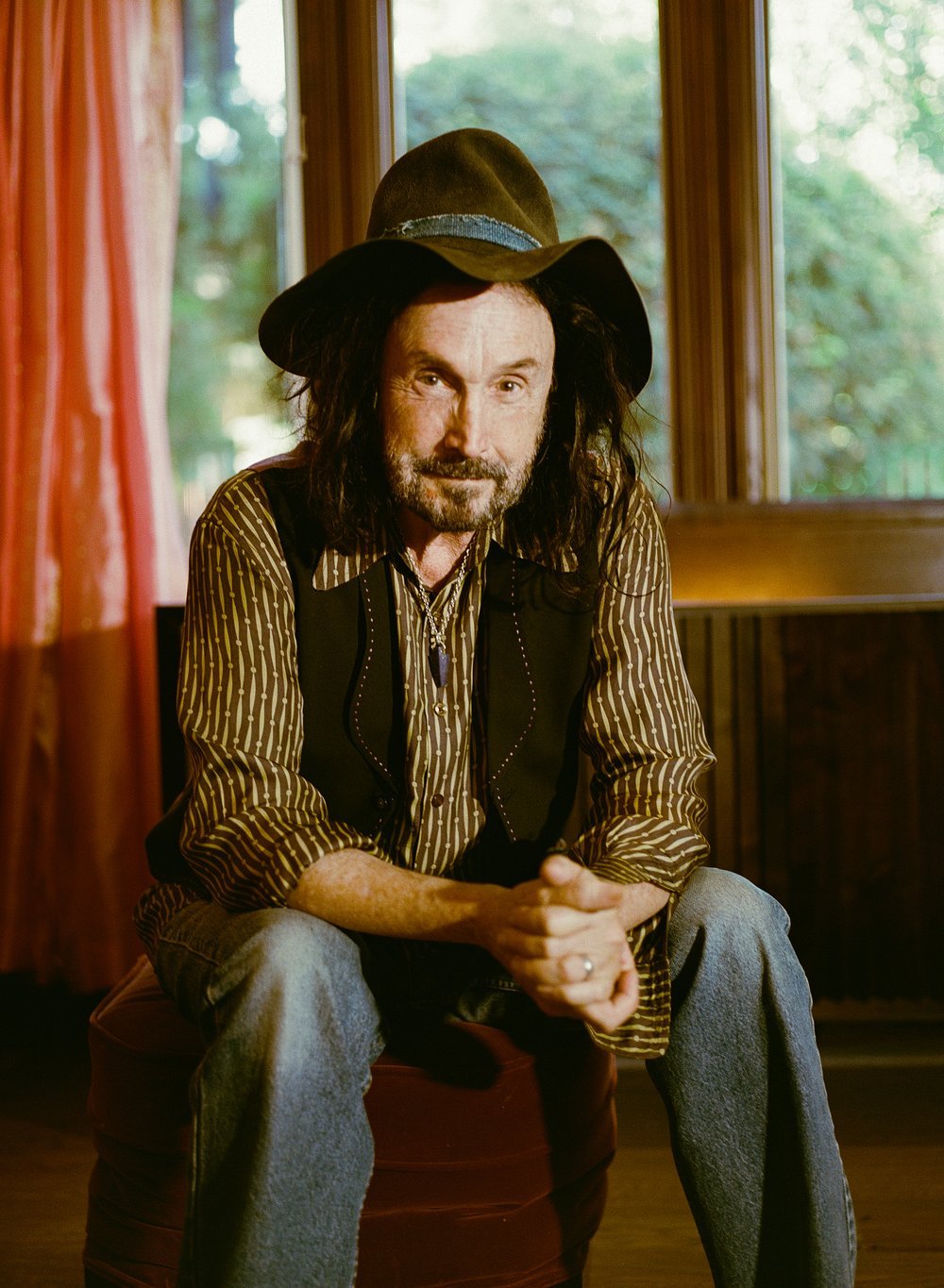 Mike Campbell photographed for Wrensilva's At Home series, 2024.
