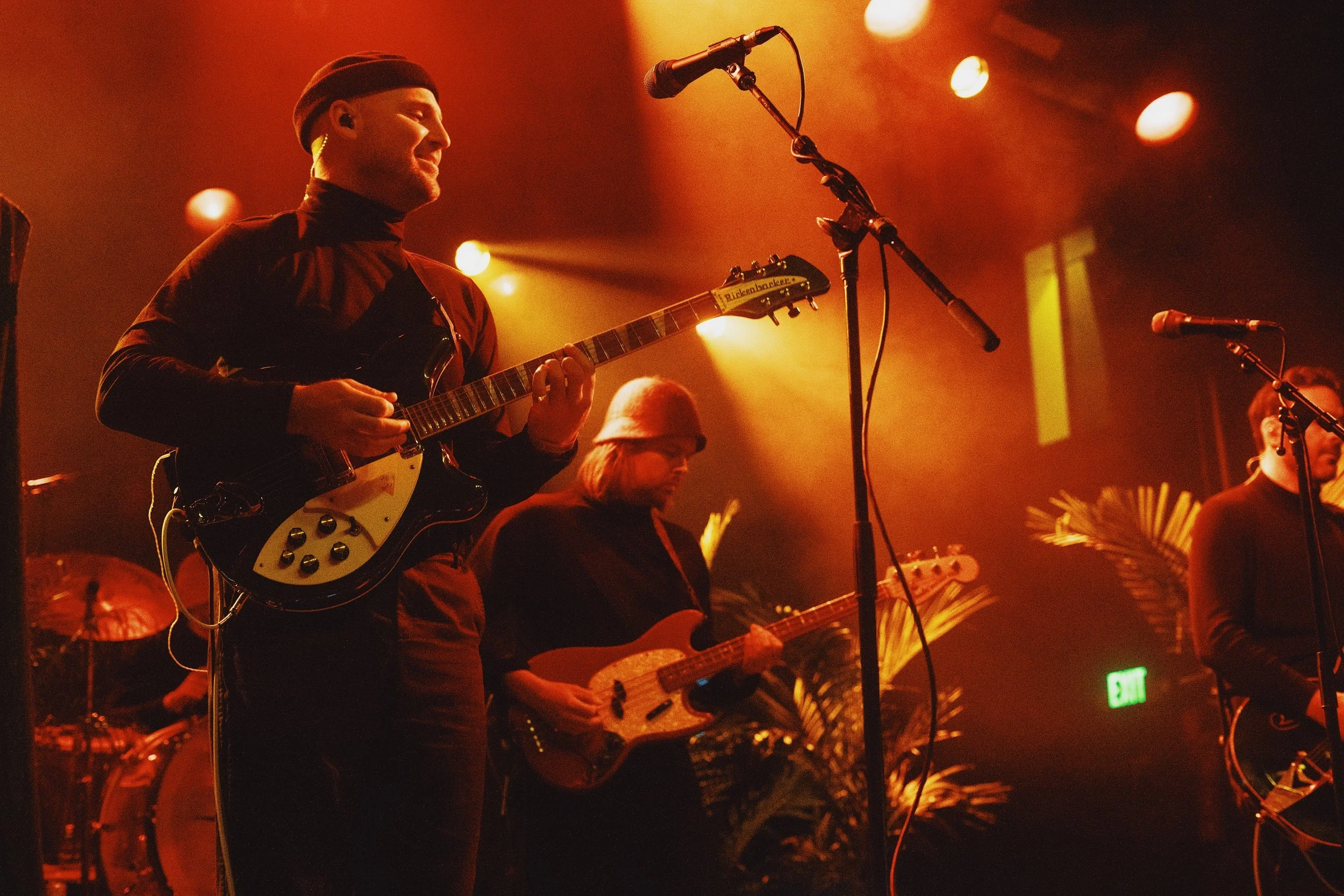 Leisure photographed at El Rey Theatre in Los Angeles, CA 2023.