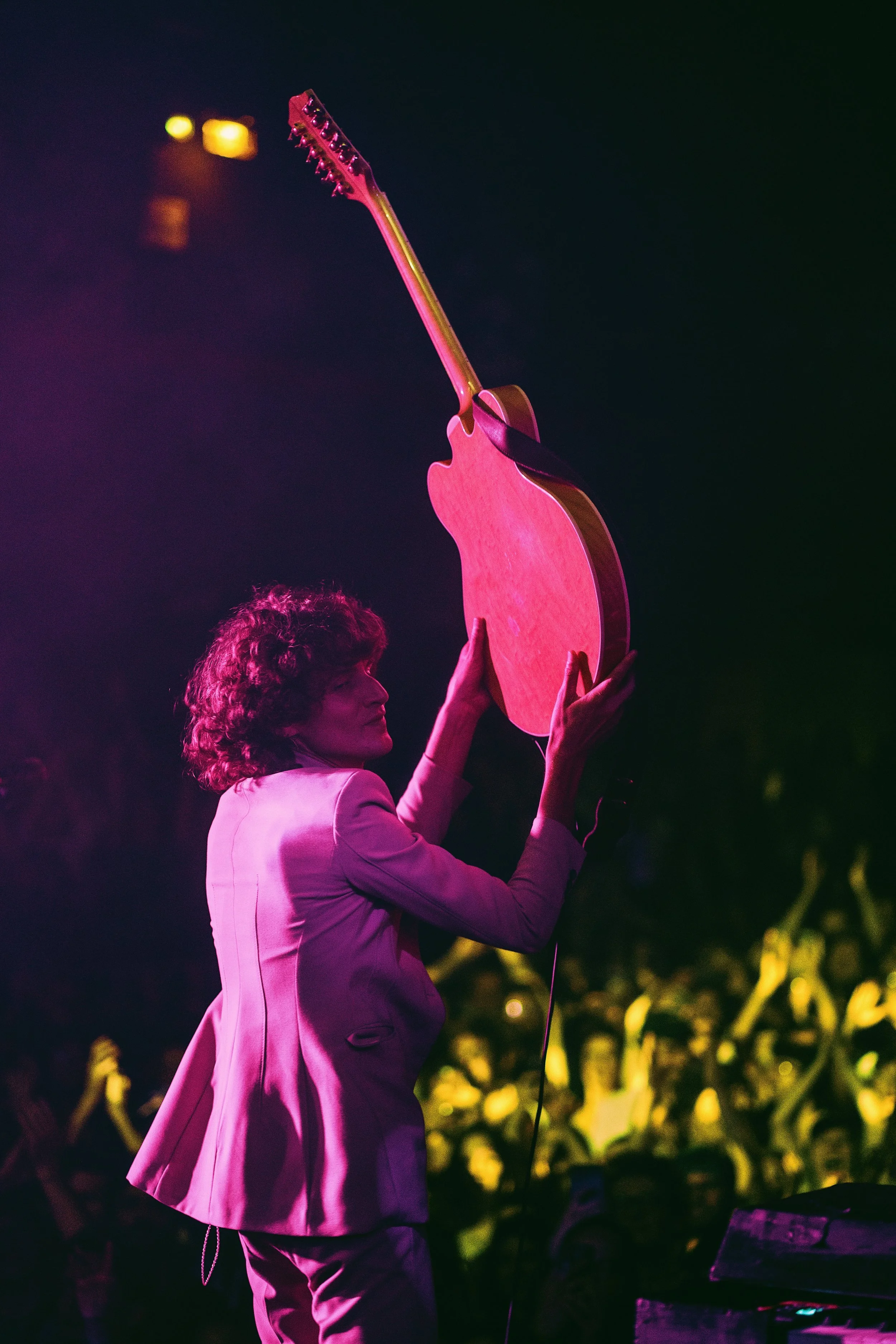 Temples photographed at La Cigale in Paris, France 2023.