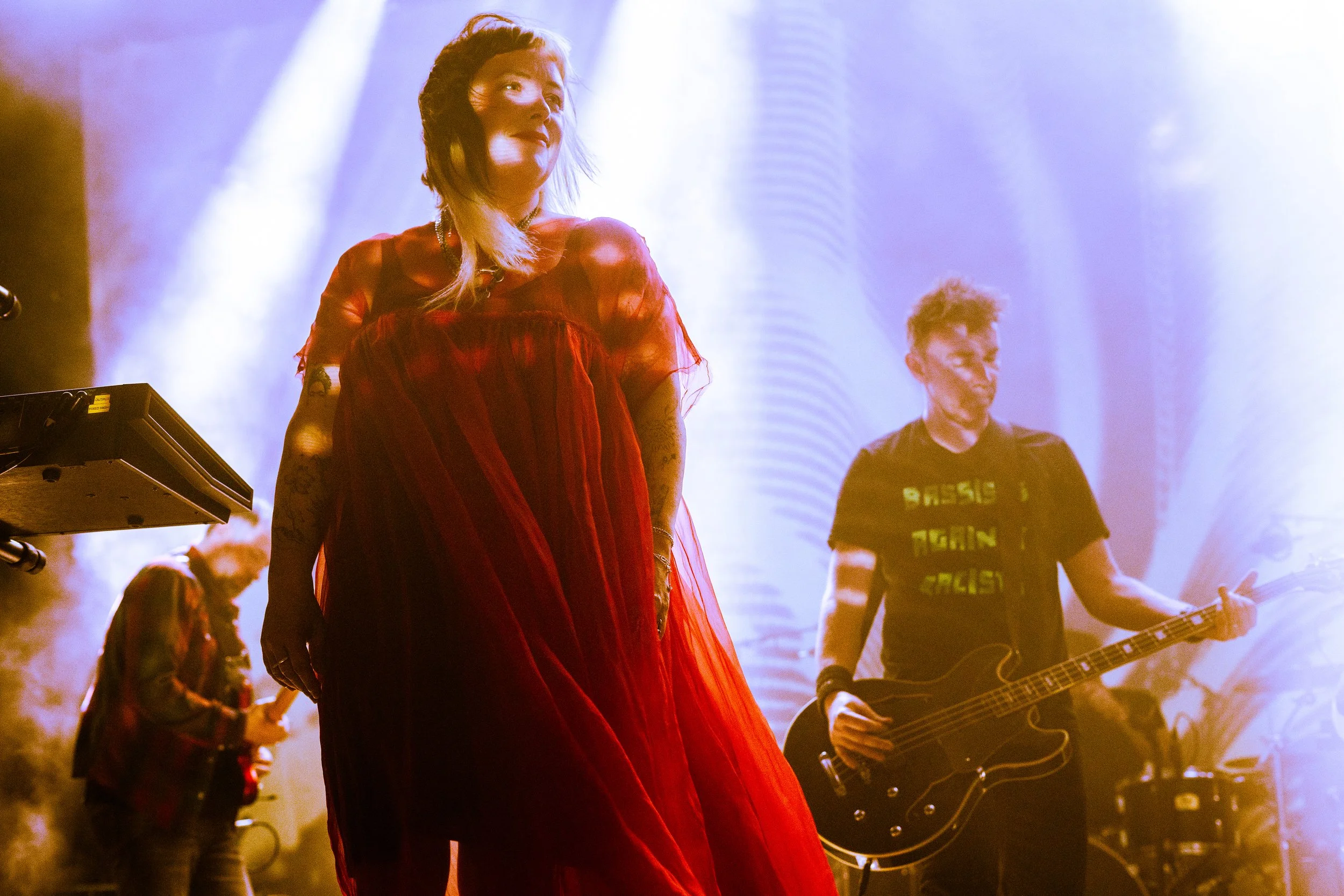 Slowdive at Levitation in Austin, TX 2024.