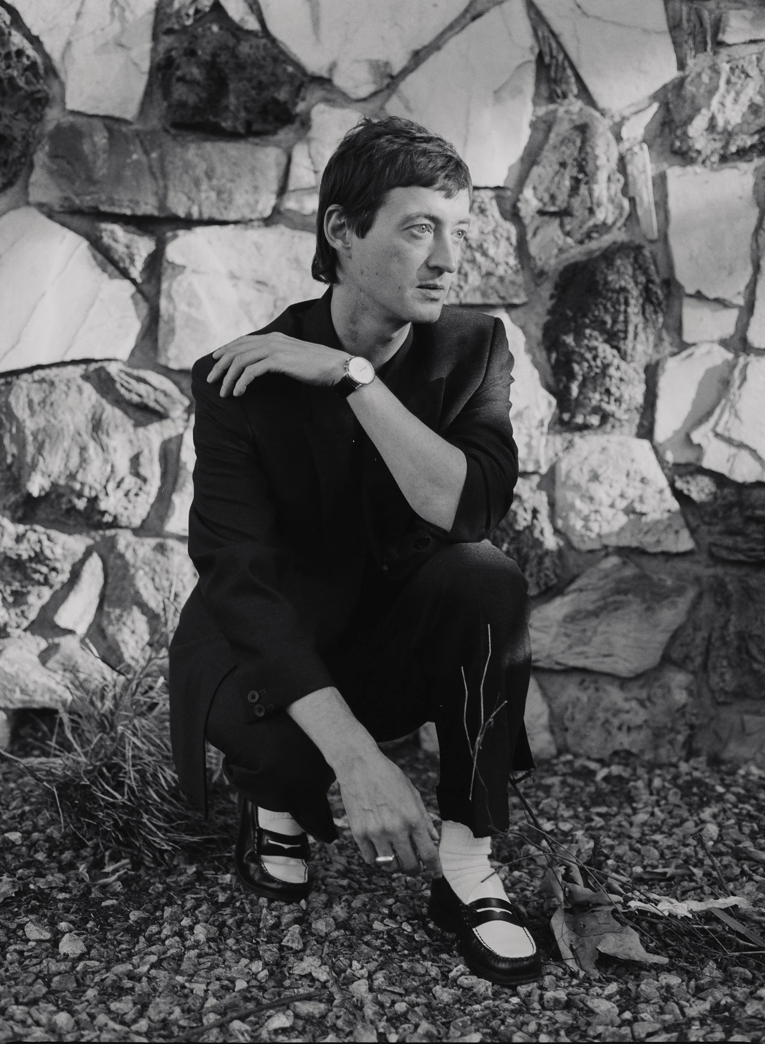 Art D'Ecco photographed in Los Angeles, (2023, medium format film).