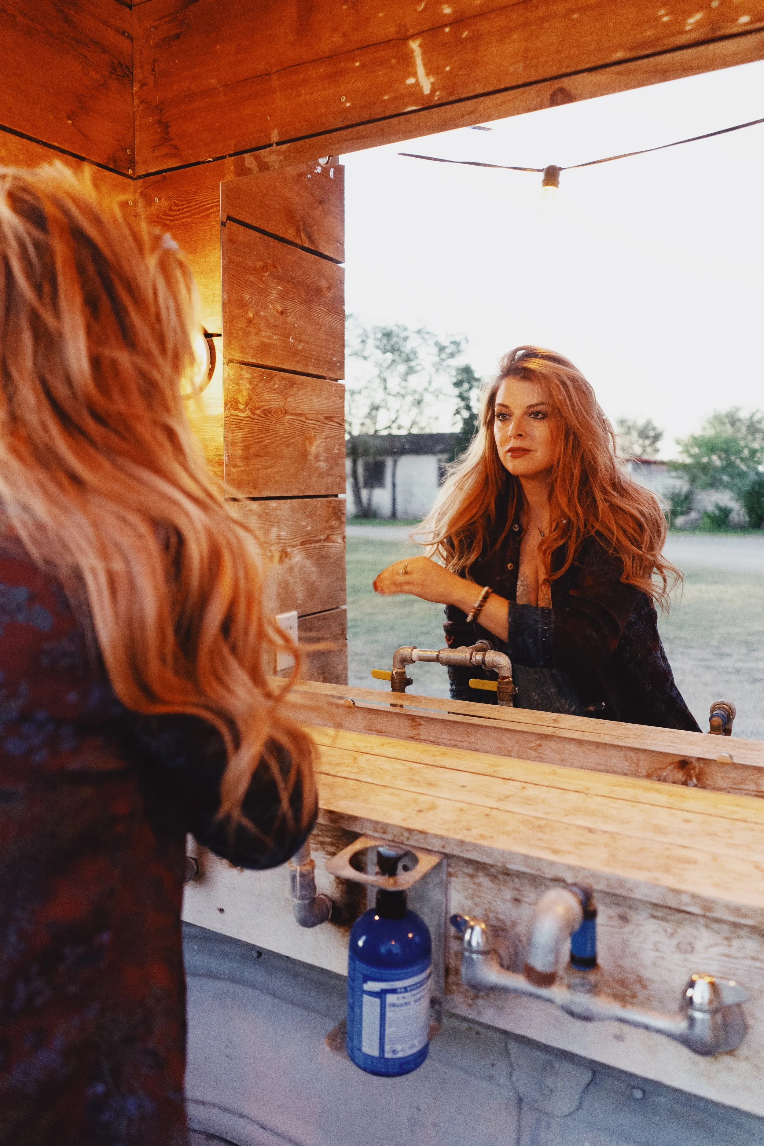 Lizzy Broughton of Tailored photographed in Marfa, Texas.