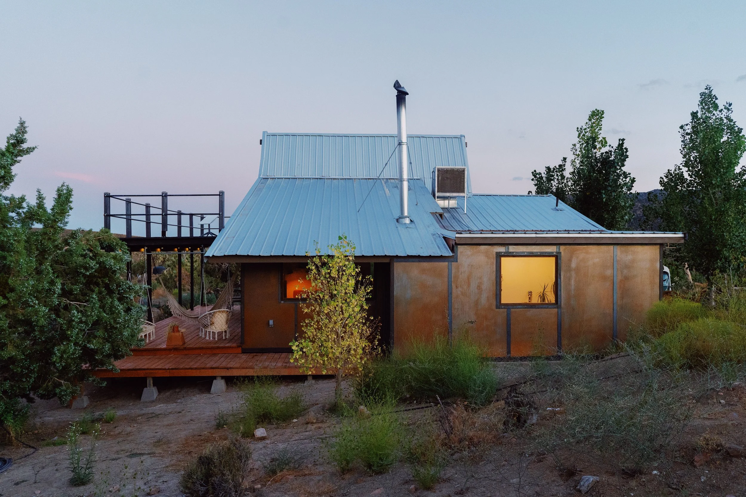 Thunderbird Ranch in Burns Canyon, CA, designed by Julian Pinder.