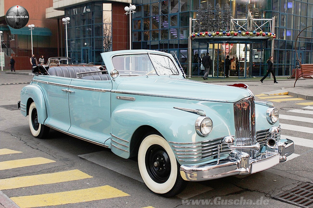 Blauer ZIS-110B Phaeton in Alma-Ata 2019