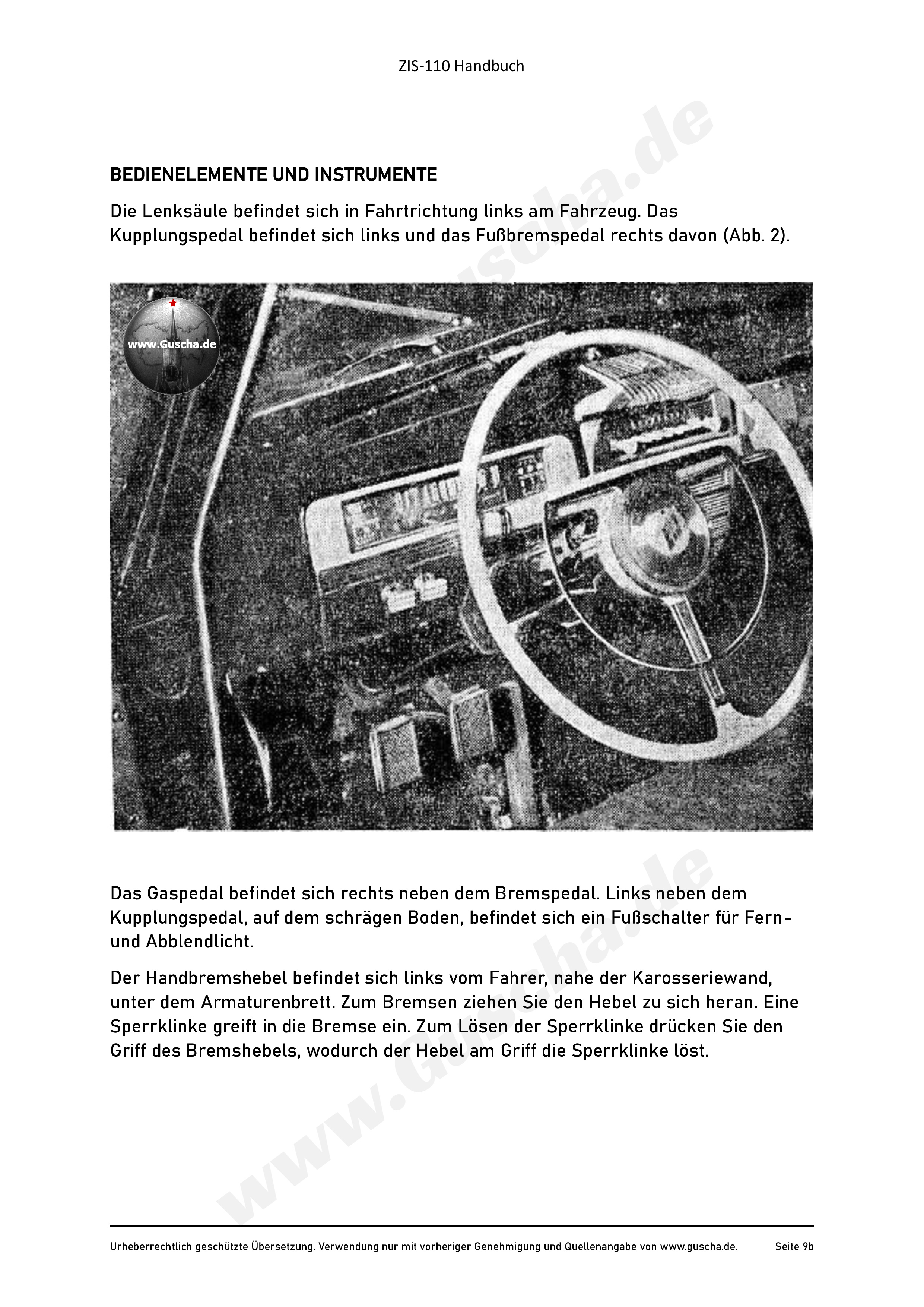 ZIS-110 Handbuch Seite 9b