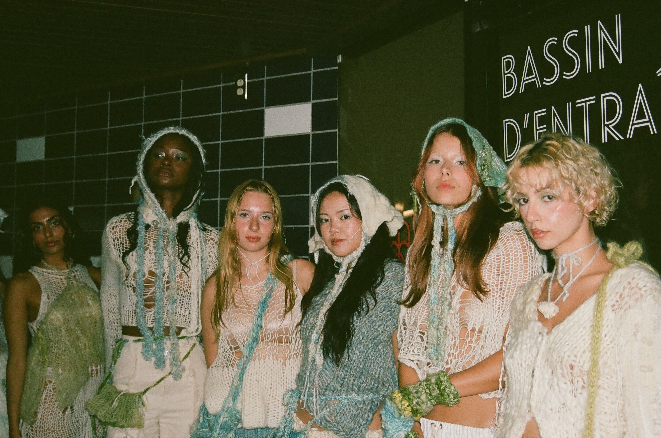   Photographed by Melody Bucchino, @melodybucchino    (From left to right) Modeled by :&nbsp;Ella Mudhar @ellamudhar , Raïssa Meta @raissakaninda , Russia Gardner @fiddleheads__ , Grace Gu @yuegx , Lilou Beachy @liloubeachy , Amelia Forget Roy @ameli