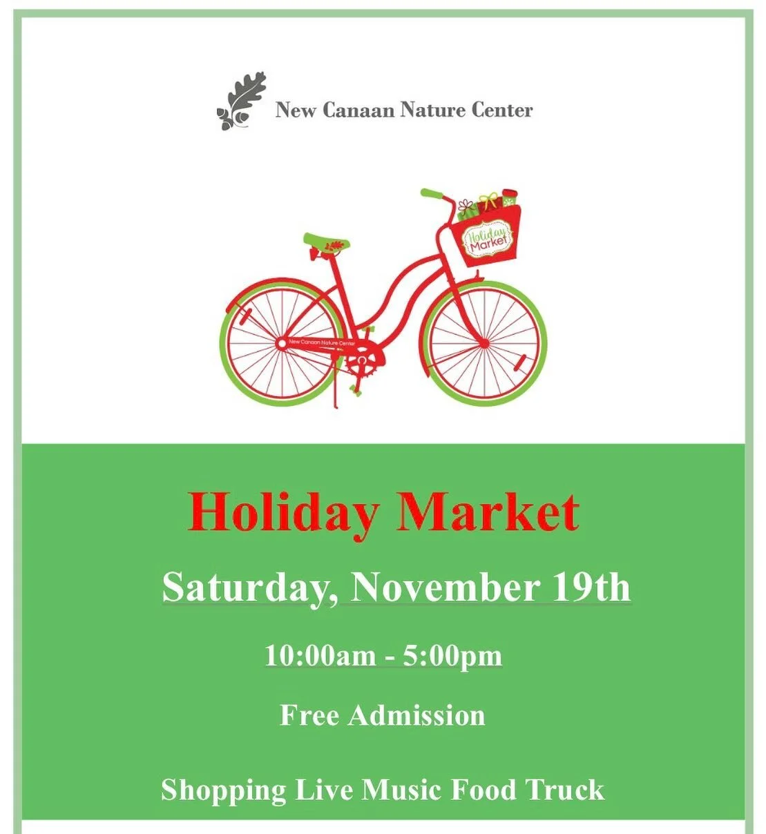 Also&hellip;. This Saturday at The Nature Center in New Canaan!  Come by at least say Hi!!! Or get your granola on (refills available too!) and pre-order your holiday gift boxes!!!! Four different sizes and all cram-packed with Bangin&rsquo; Baked Go