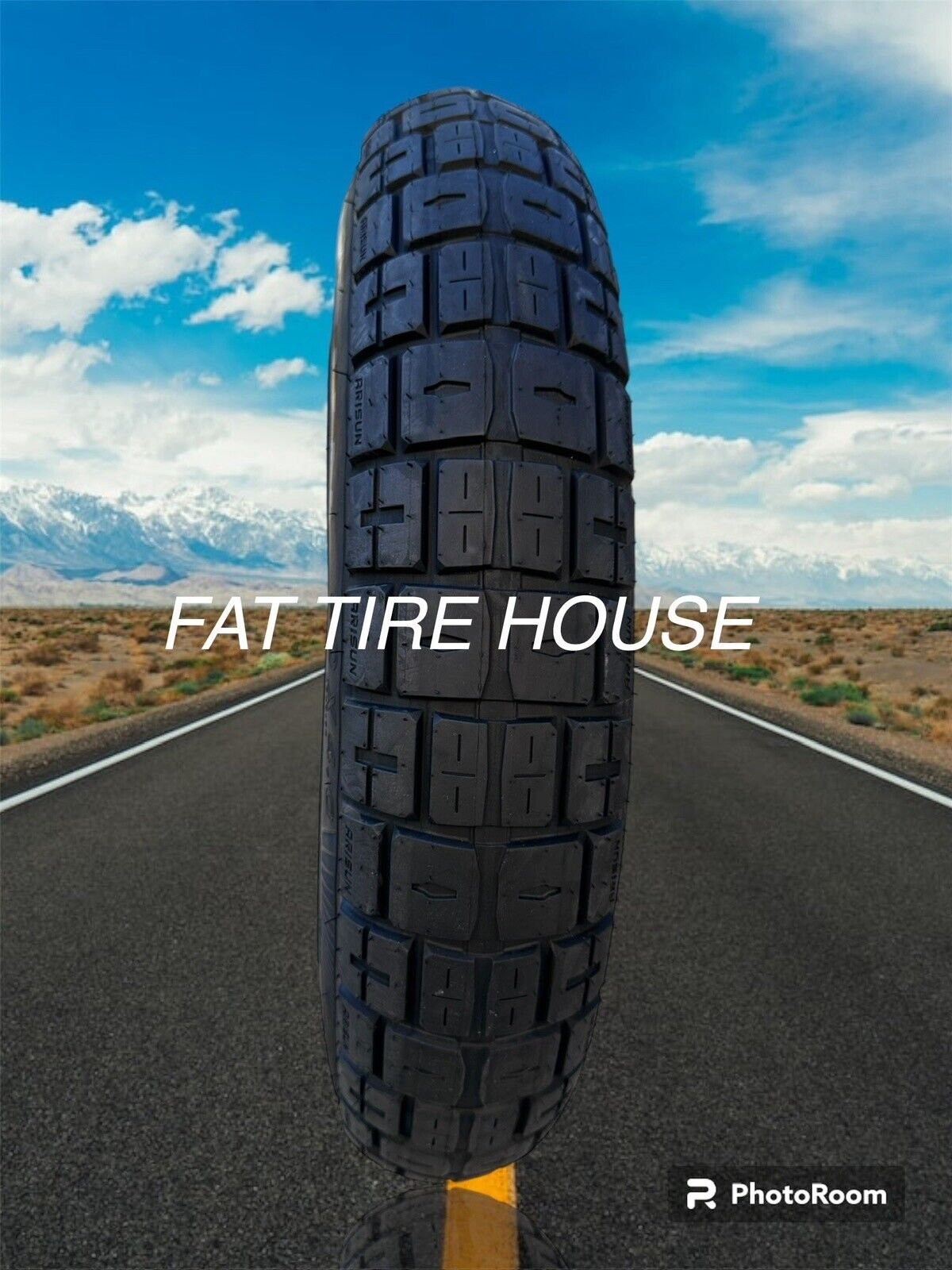 20x4 ARISUN Moped Style Fat Tire (dual Purpose Tire)
