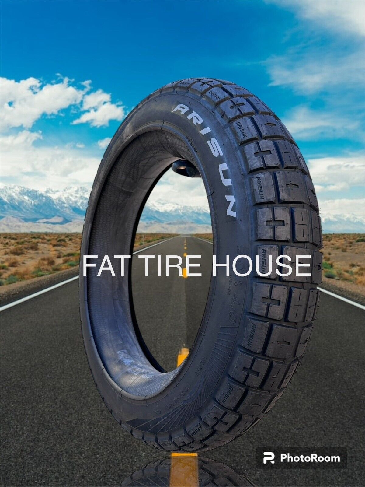 20x4 Arisun Moped Style Fat Tire For Ebikes