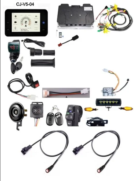 FarDriver 72450 Complete Kit with CJ-V5-04 GPS TFT Display