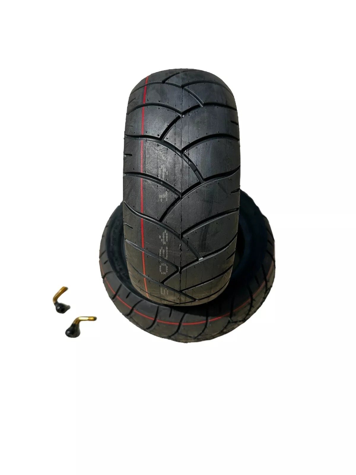 Tires For Electric Scooter Black - Tubeless 2 Tires 2 valves