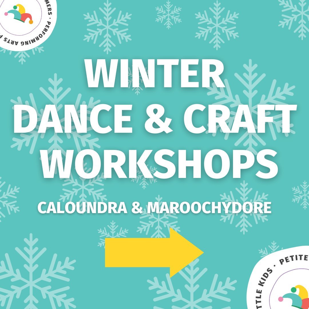Winter Dance &amp; Craft Workshops ❄️

FROZEN &amp; BEDTIME STORIES THEMED ❄️📘
👉 Tap the link in our bio

Join us over the holiday break for an hour workshop in both week 1 &amp; week 2 of the school holidays! This fun-filled workshop fosters motor