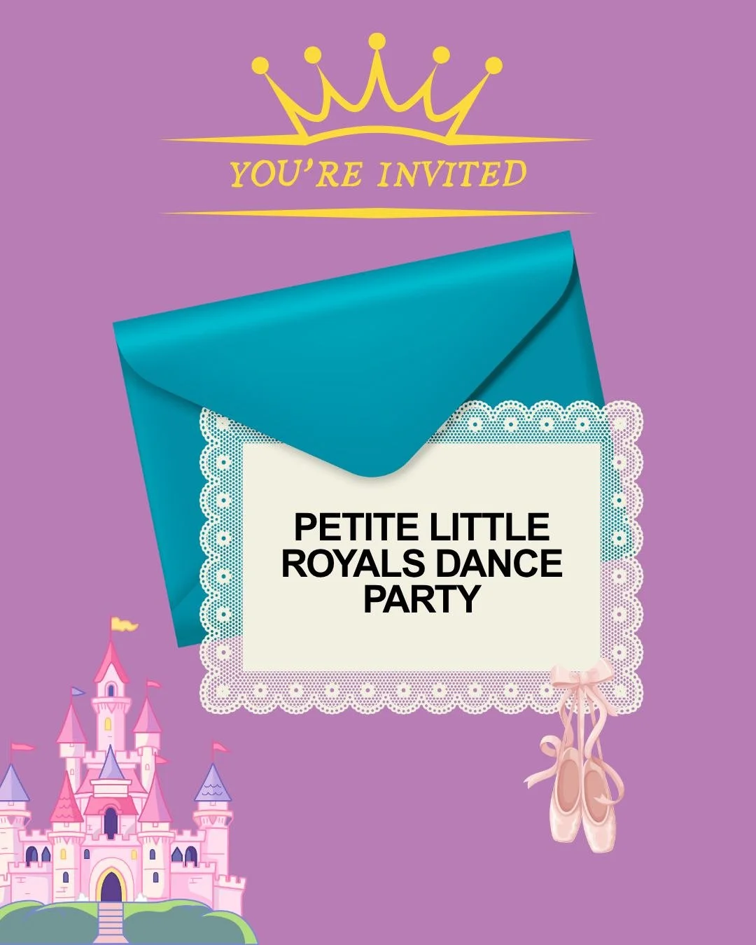 👑 Calling all little royals 💕
Our Petite Little Royals Dance Party is the perfect FREE event for little dancers aged 3&ndash;5 ⚡

💙 Dress up, dance, bounce, play and meet our teachers in a fun, welcoming environment designed especially for first-t