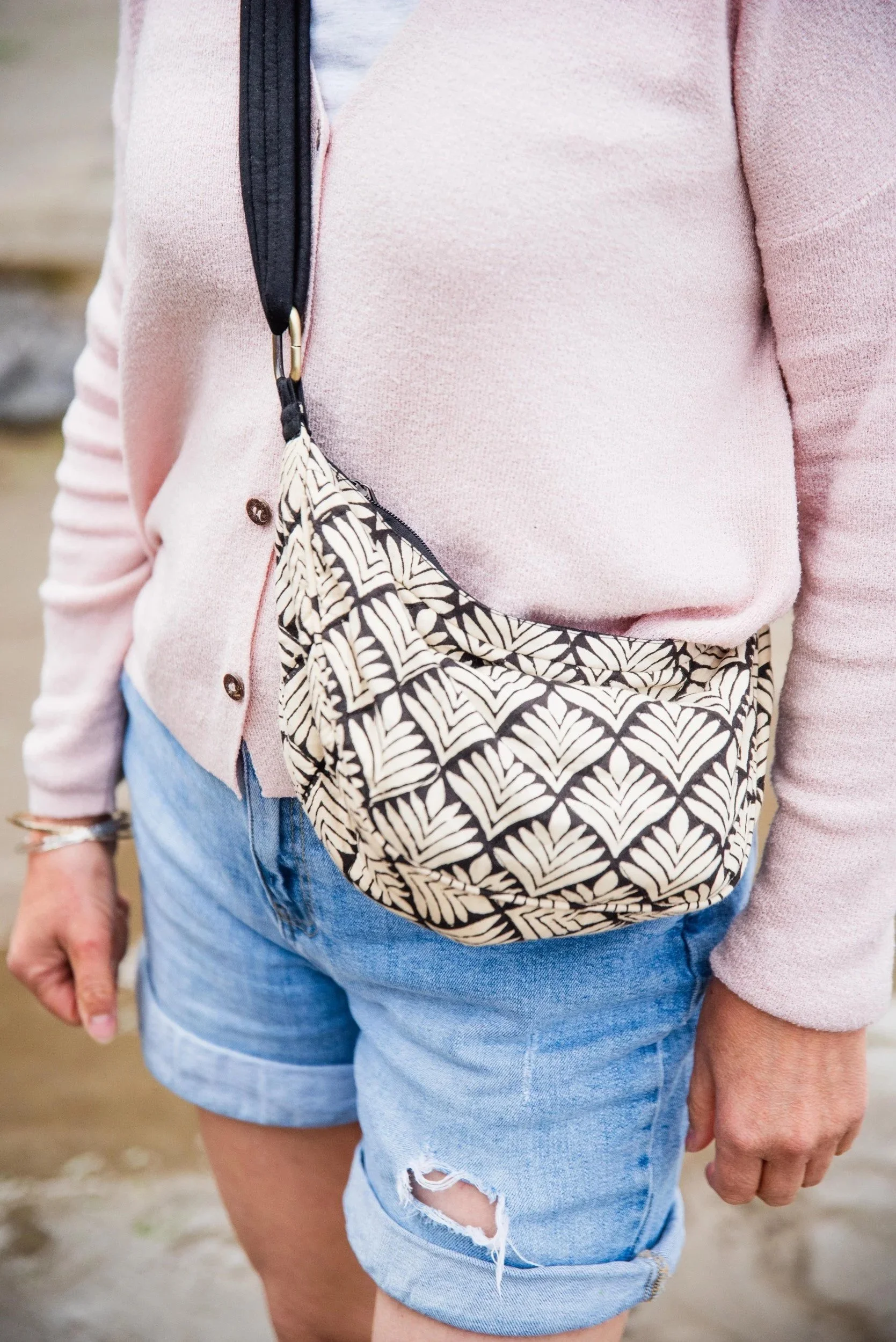 Crescent Cross Body Bag