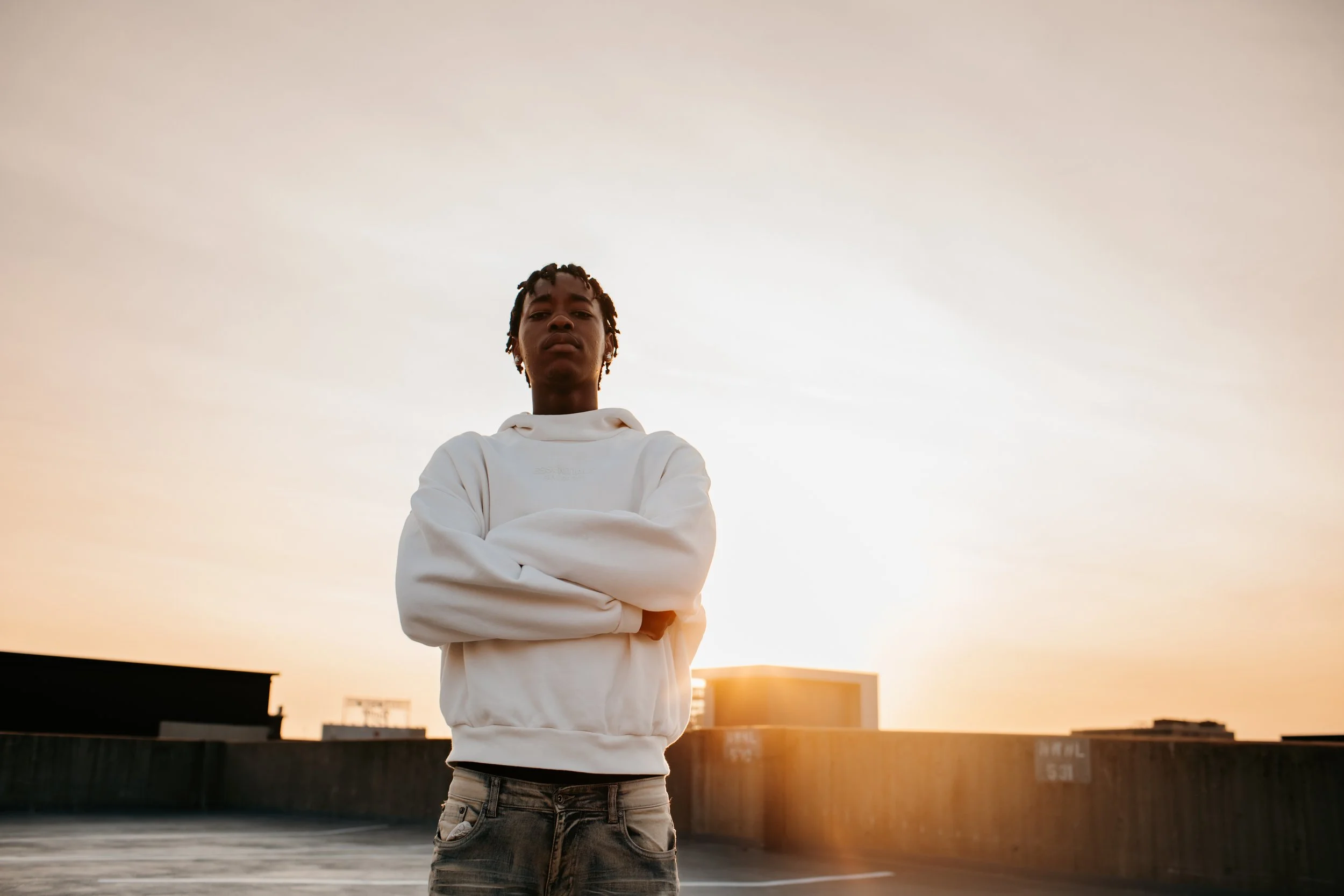 Sunset in Minneapolis Senior Session