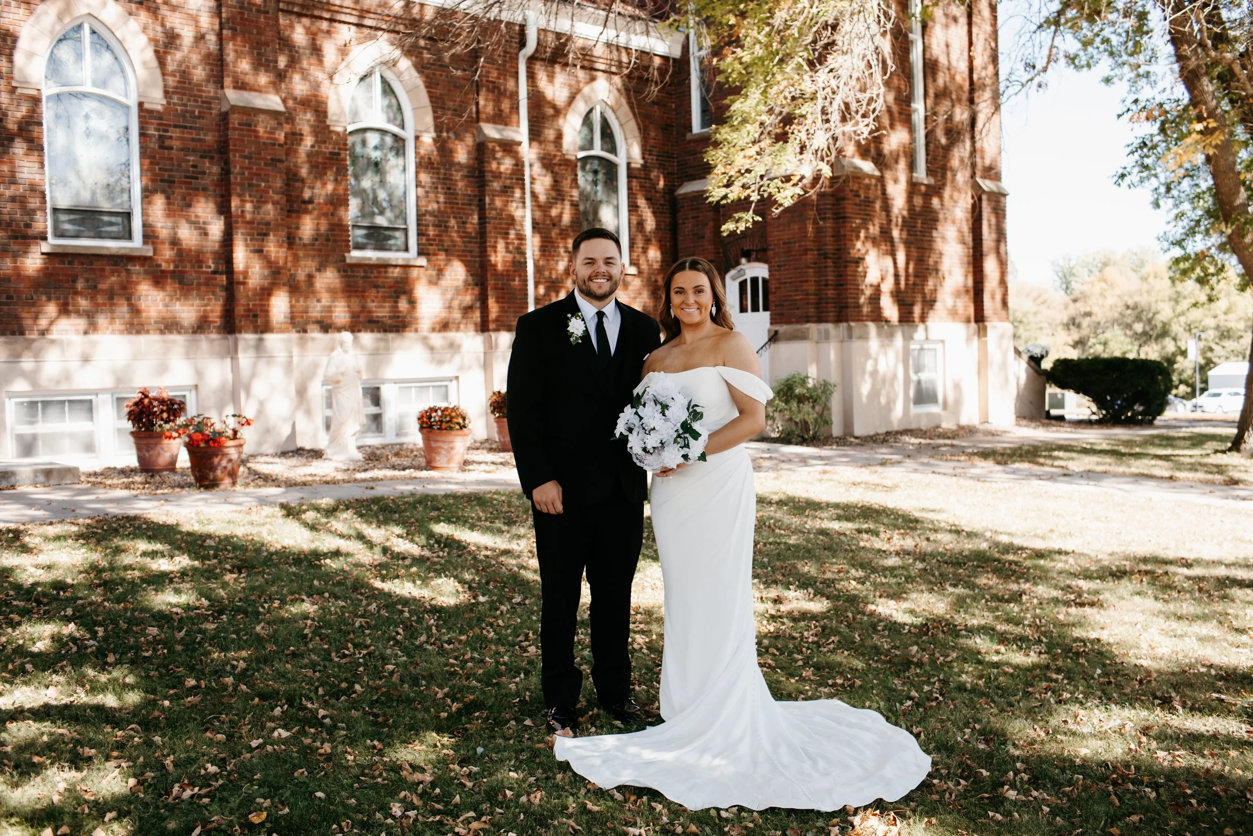 September Backyard Wedding
