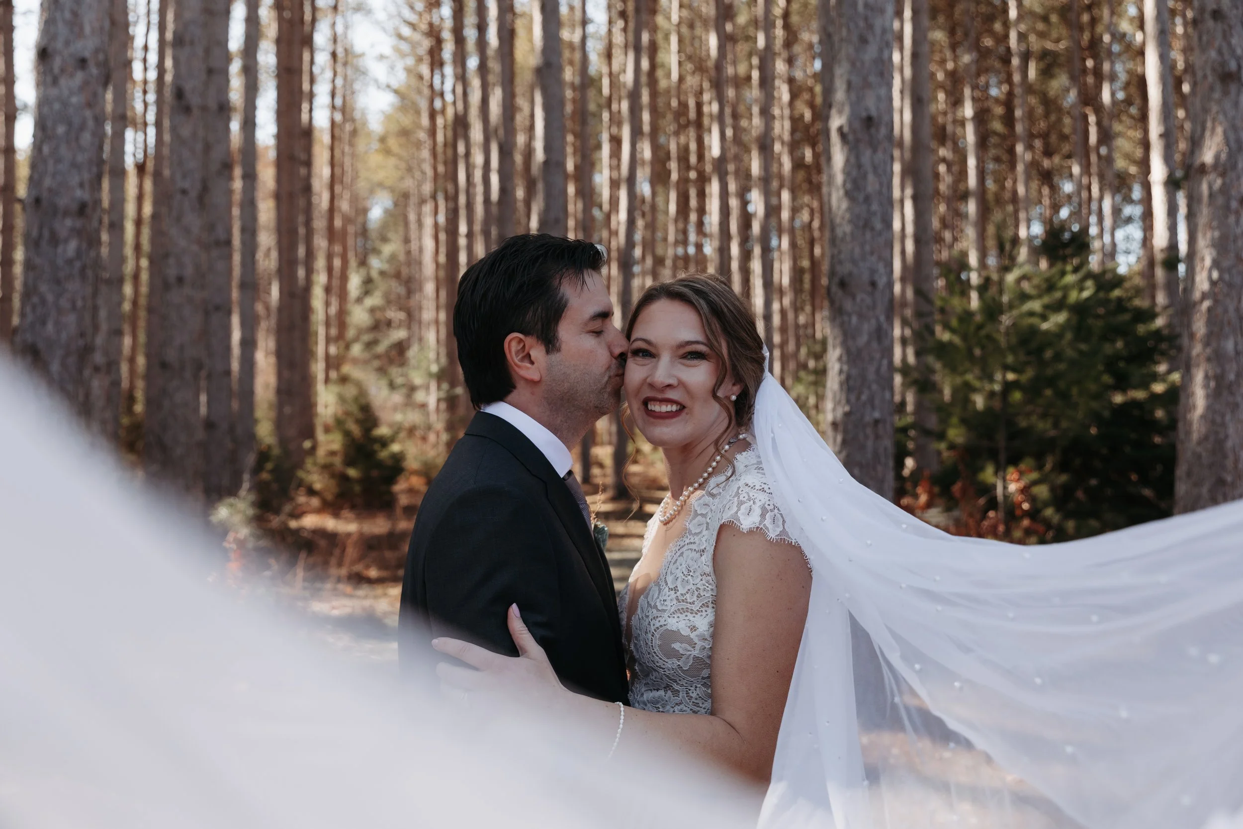 Pinewood Wedding in April