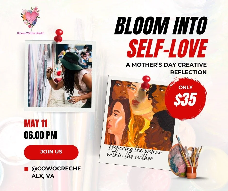 Moms &amp; Mocktails: Bloom Into Self-love