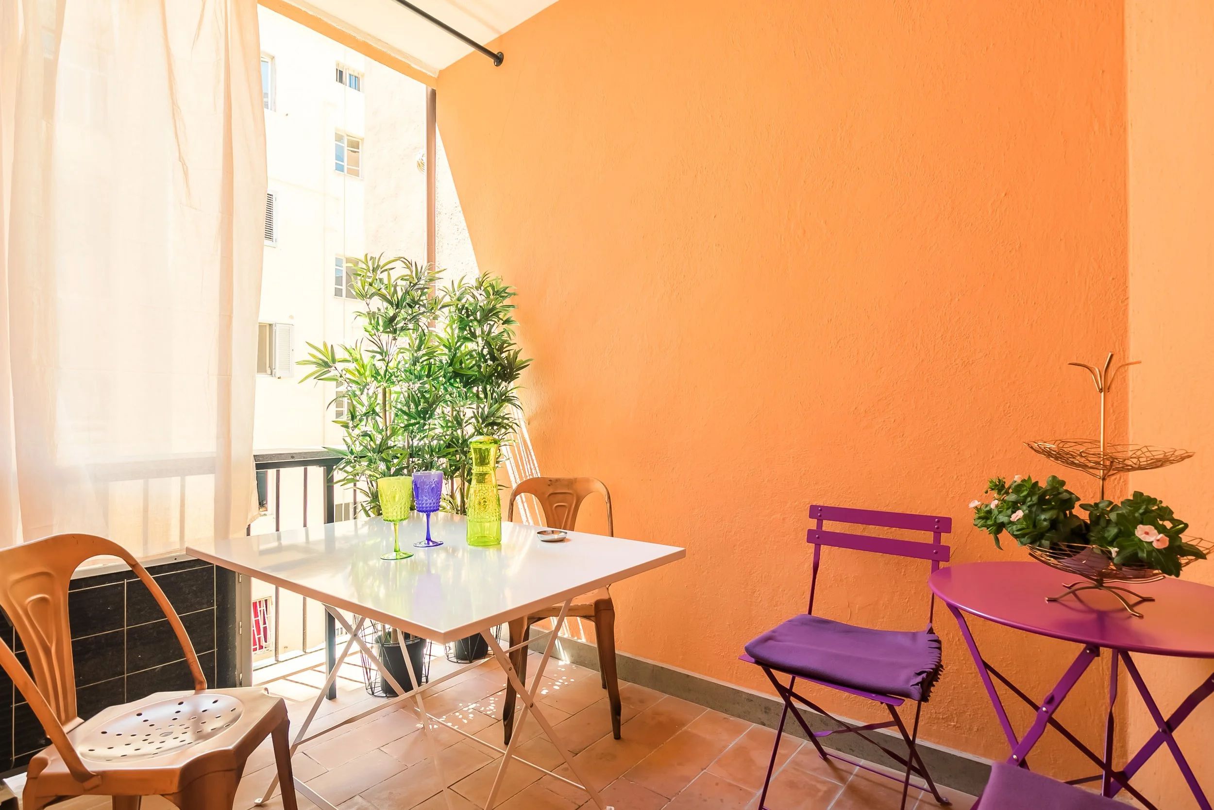 One-bedroom apartment with private terrace near the Colosseum in Rome