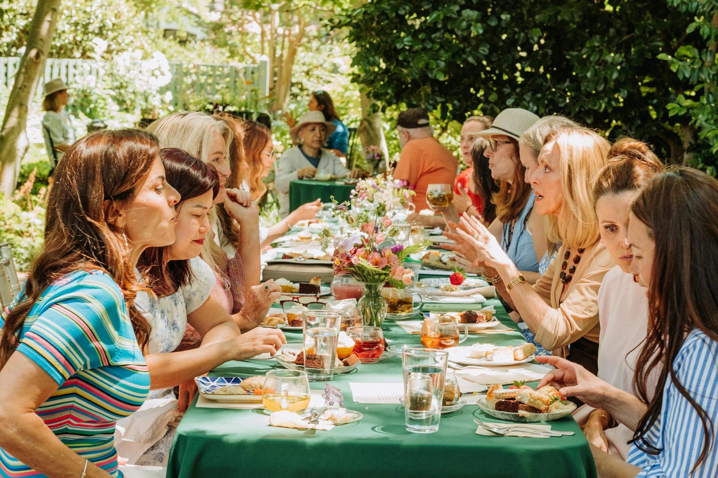 An herbal tea party