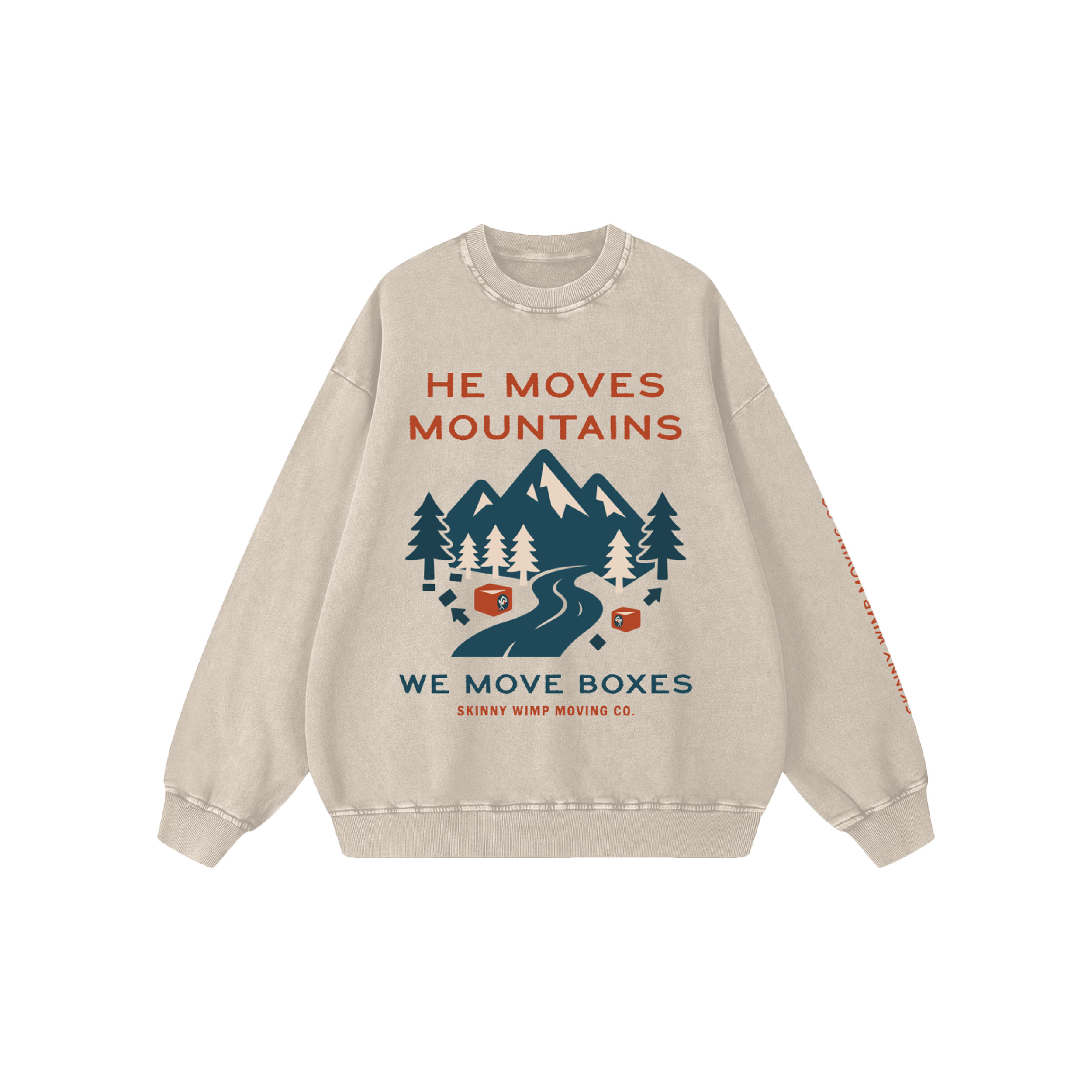 He Moves Mountains, We Move Boxes