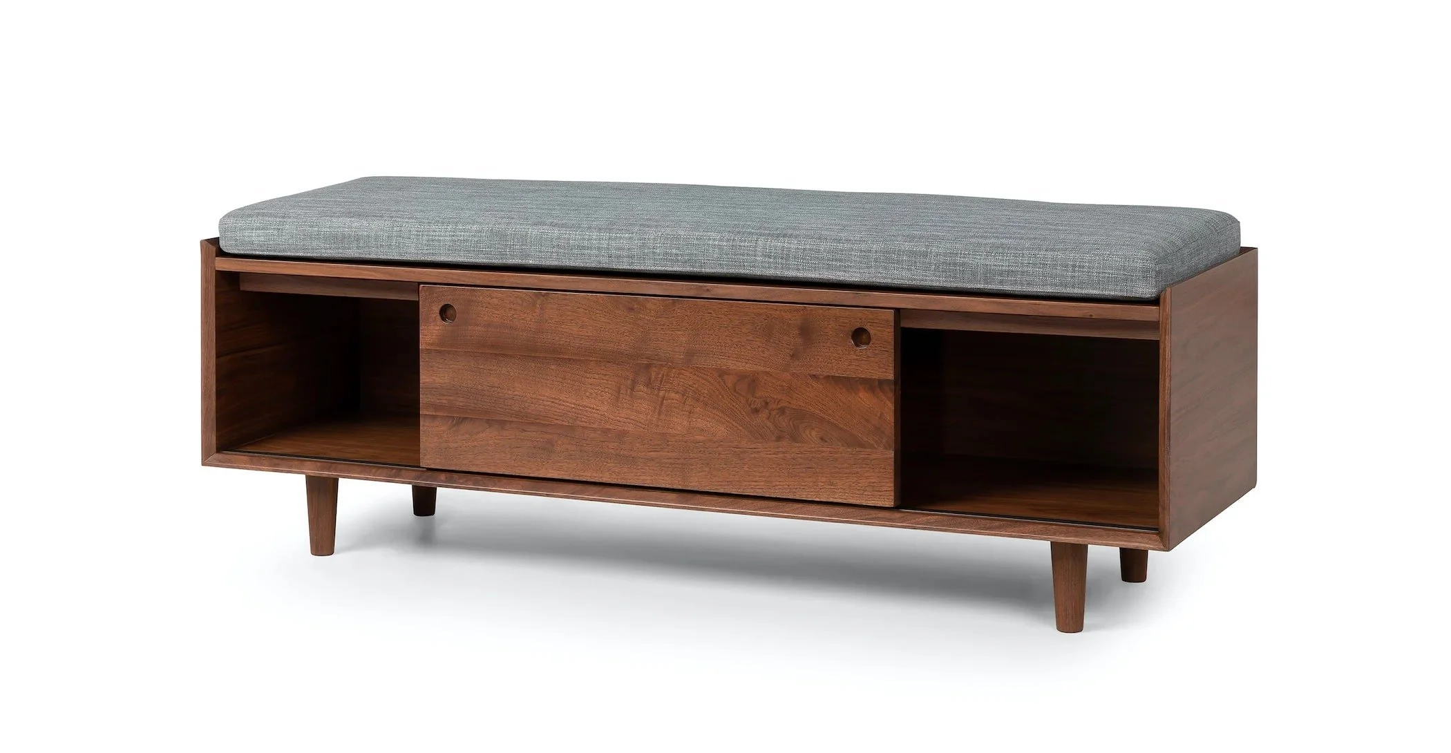 Nederin Walnut Bench, also by Article
