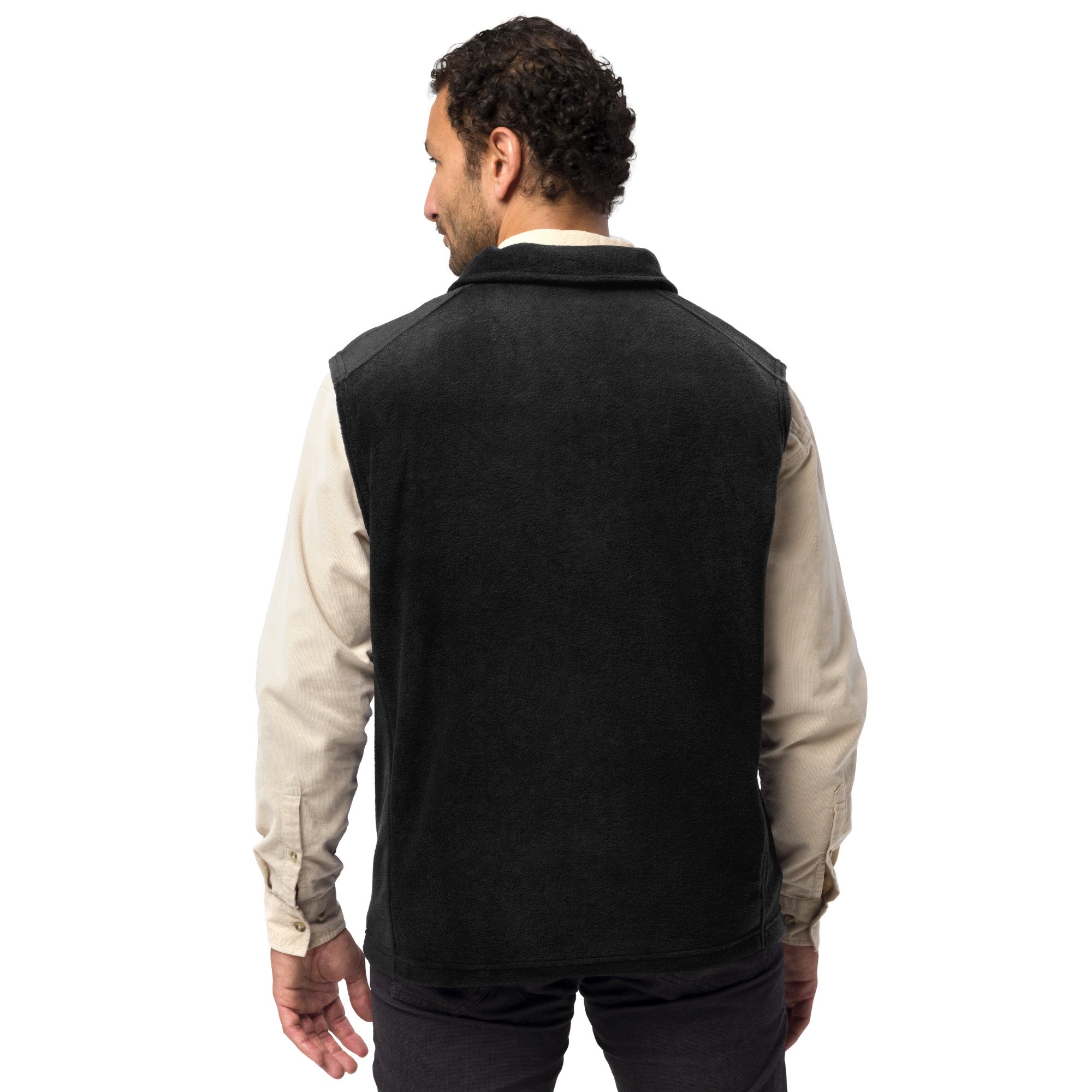 Men’s Columbia fleece vest — Fly Denali, INC.