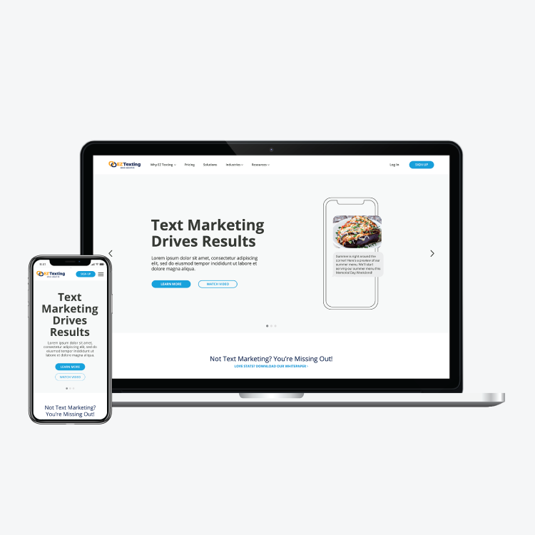 EZ Texting Website