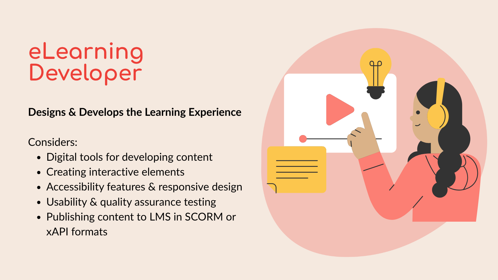 Instructional Designer vs eLearning Developer: What’s the Difference ...