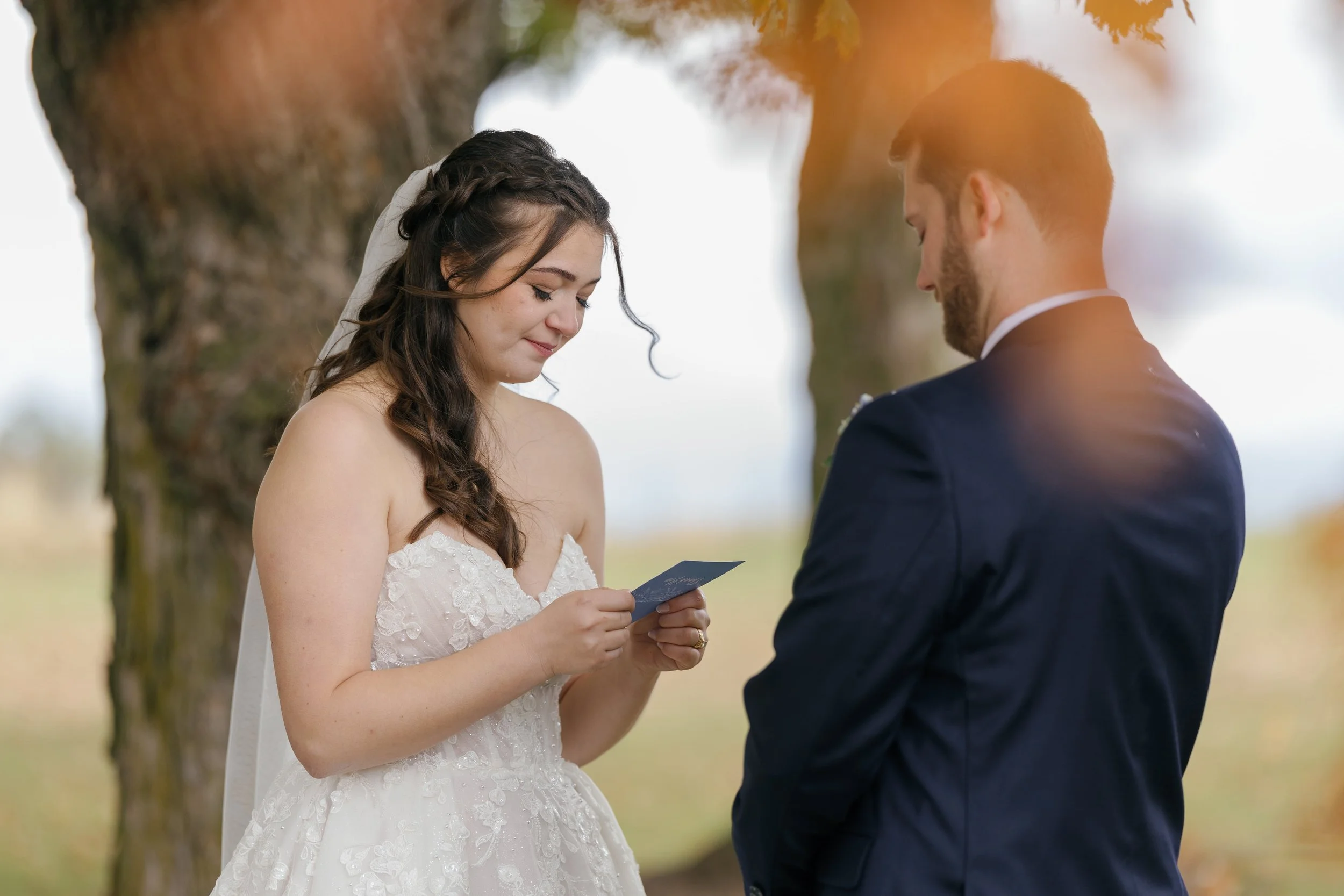 Fox Hollow Weddings and Events: Raleigh and Adam's November Missouri Wedding