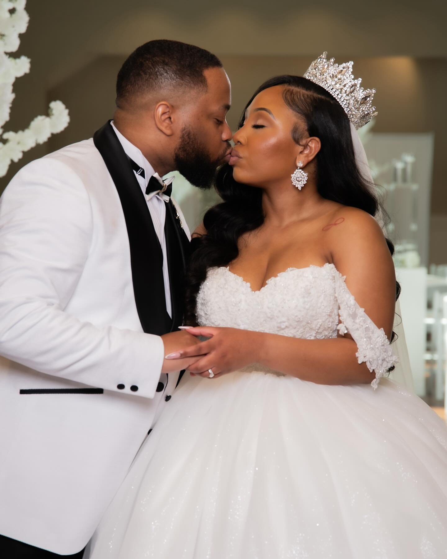 Y&rsquo;all! That crown is everything! Congrats to the new Mr. And Mrs.!