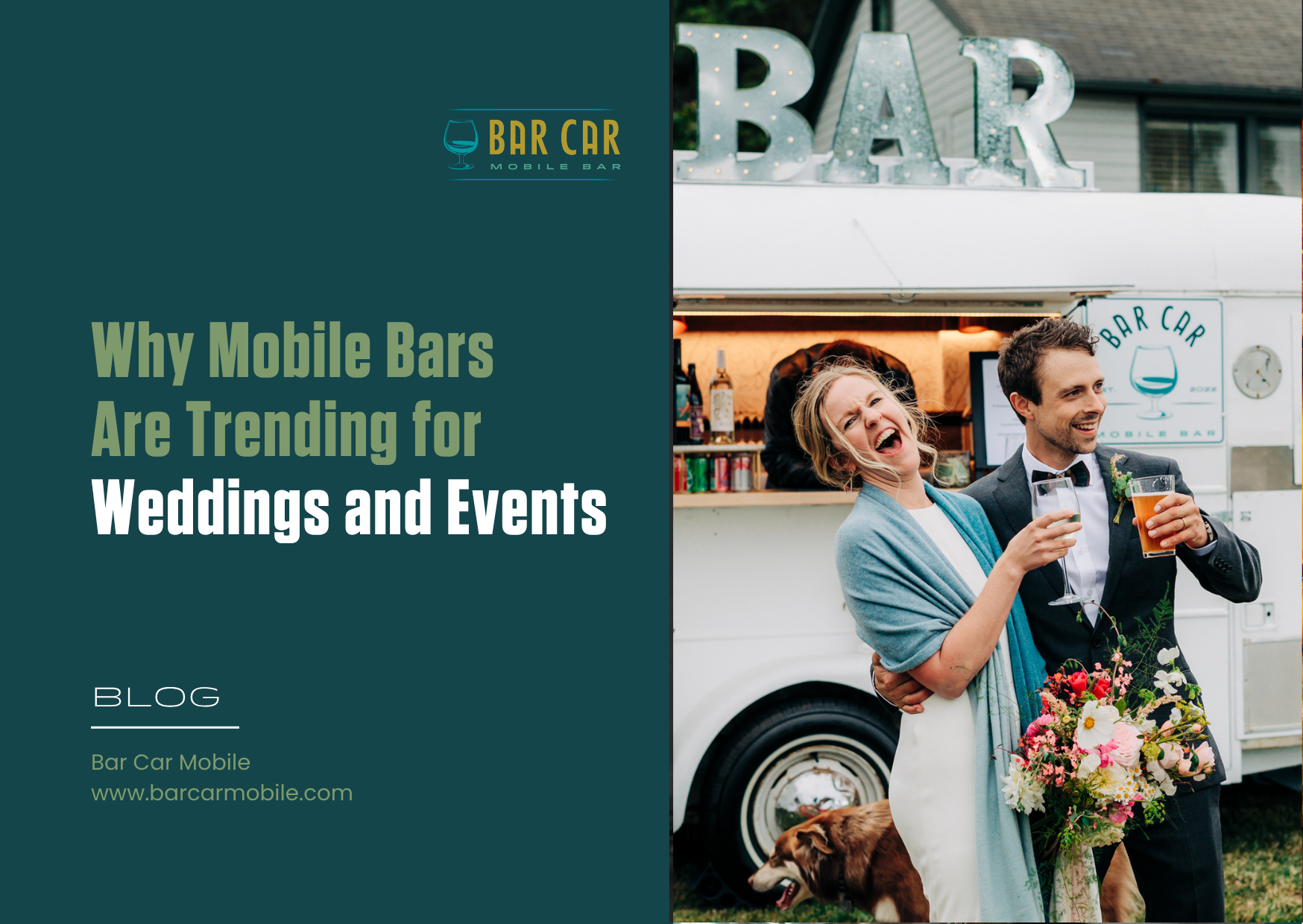 Why Mobile Bars Are Trending for Weddings and Events
