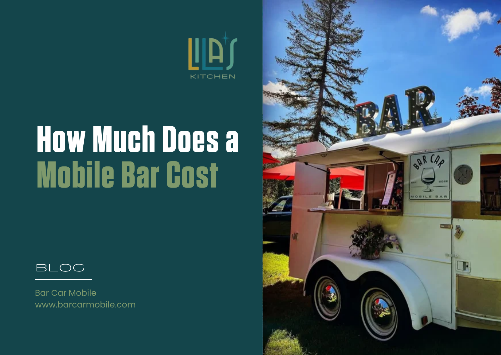 How Much Does a Mobile Bar Cost
