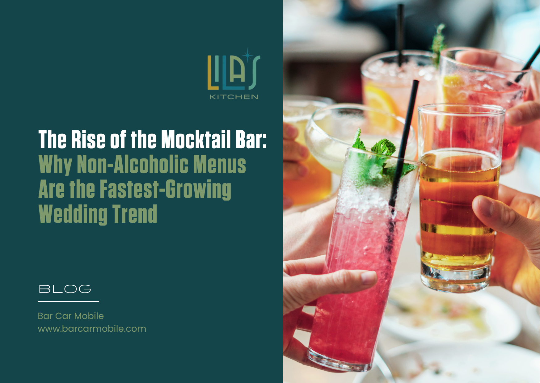 The Rise of the Mocktail Bar: Why Non-Alcoholic Menus Are the Fastest-Growing Wedding Trend