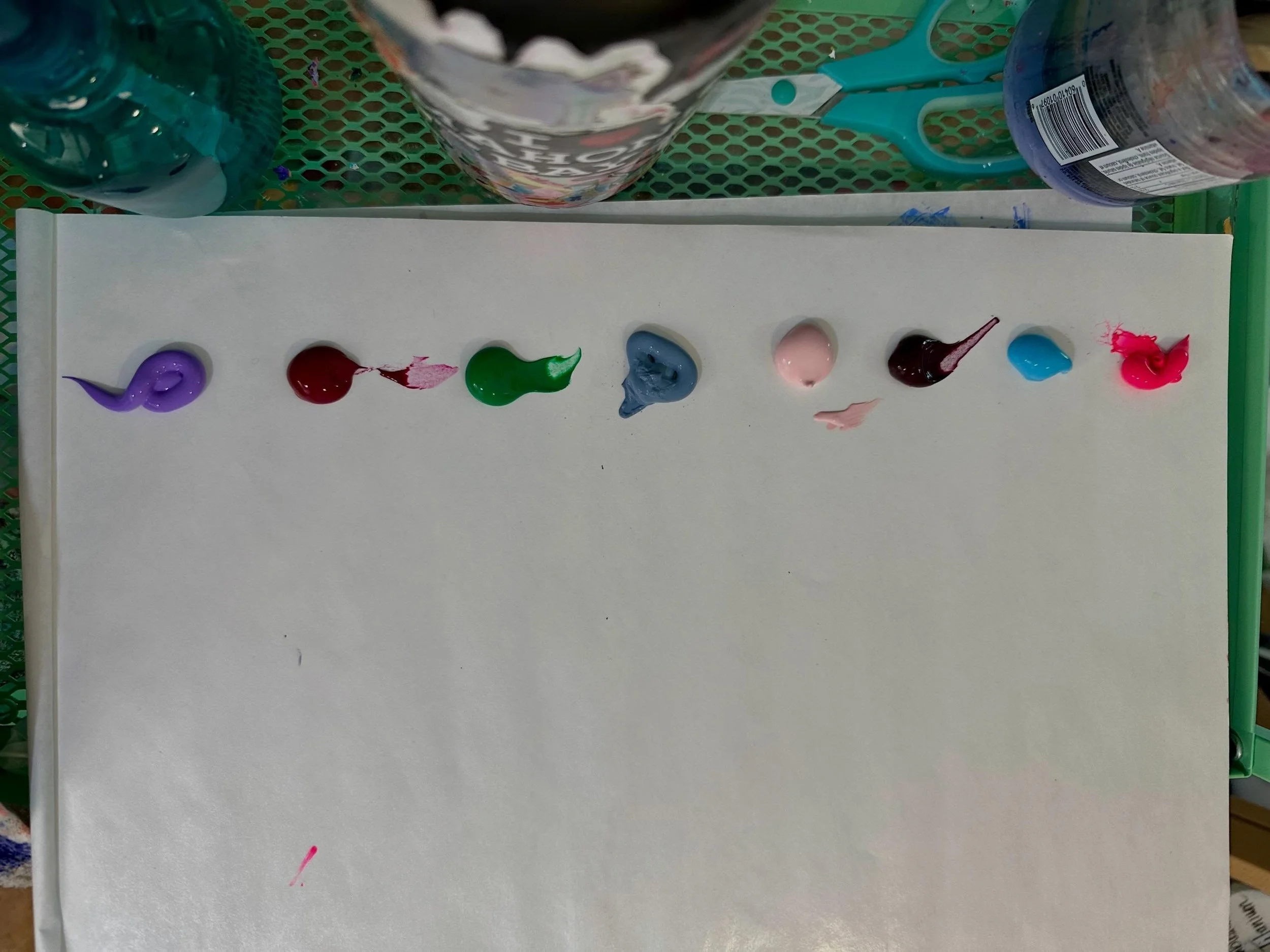 a little bts of my new/next work! Starting with a fresh fresh palette &amp; some gorgeous colours

where we started &hellip; a piece of wood I picked up in summer 2024 at Concordia from a CUCCR bin while working at the arts summer camp &hellip; broug