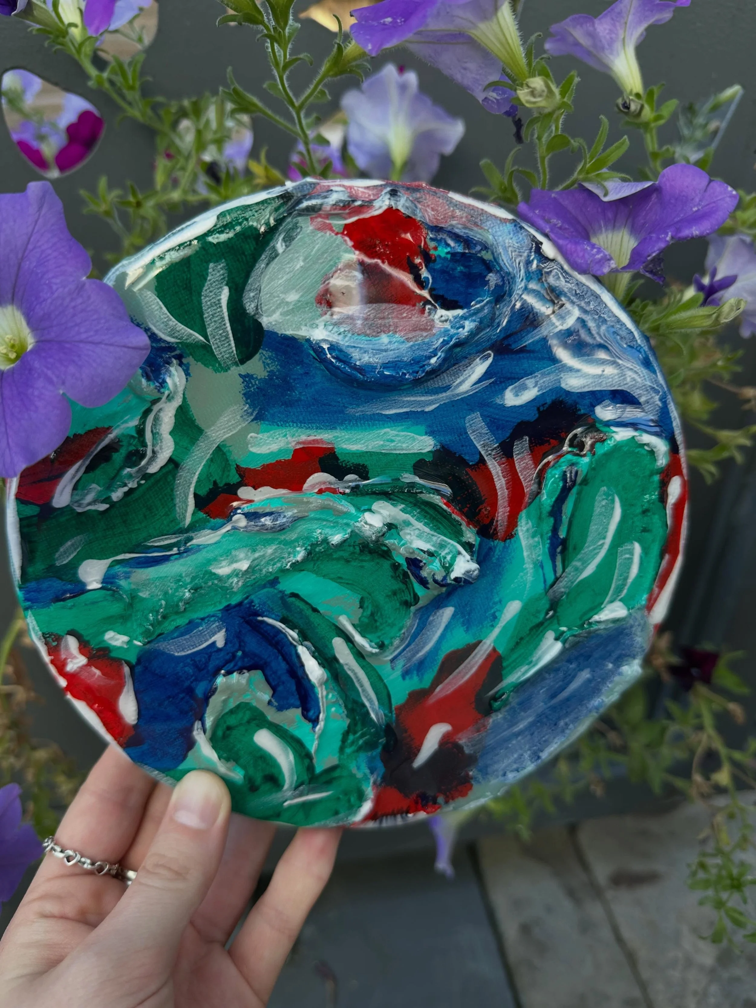 another look at this cutie circle piece! It does have a home already but similar pieces are in the works