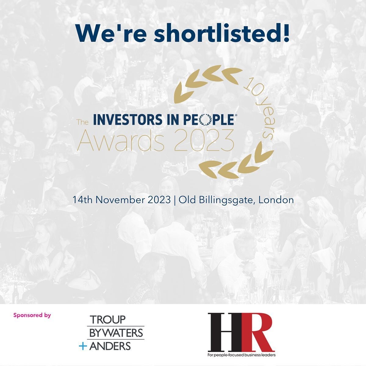 We are absolutely thrilled to be shortlisted for two awards at The Investors in People Awards! 🏆🎉

We have been announced as finalists for The Award for Employee Engagement and The Award for Leadership and Management. This is amazing recognition of