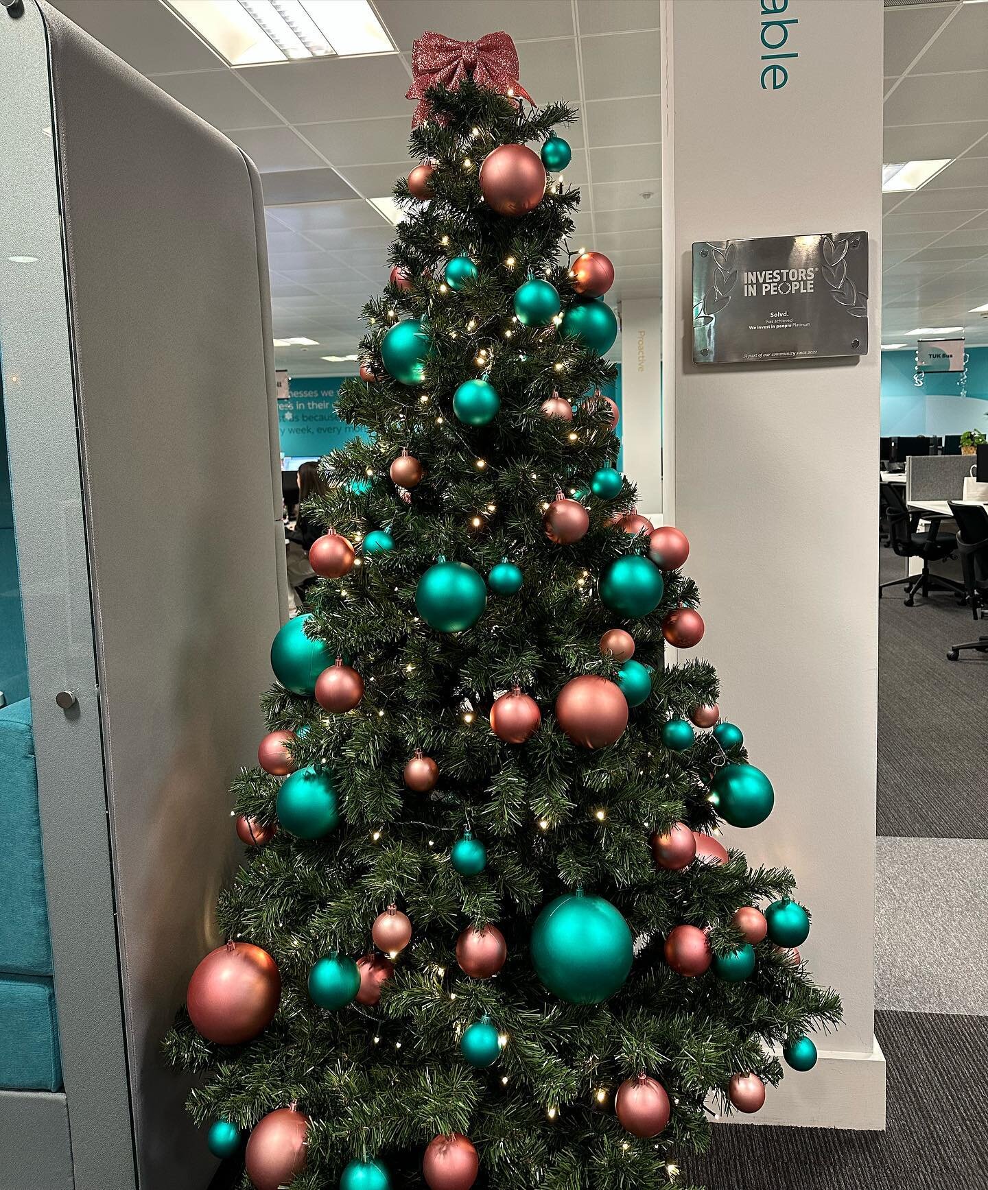 It&rsquo;s time! Christmas has officially arrived in our office this week ❄️🩵🎄⛄️ #christmas #glasgow #christmasdecorations #themostwonderfultimeoftheyear
