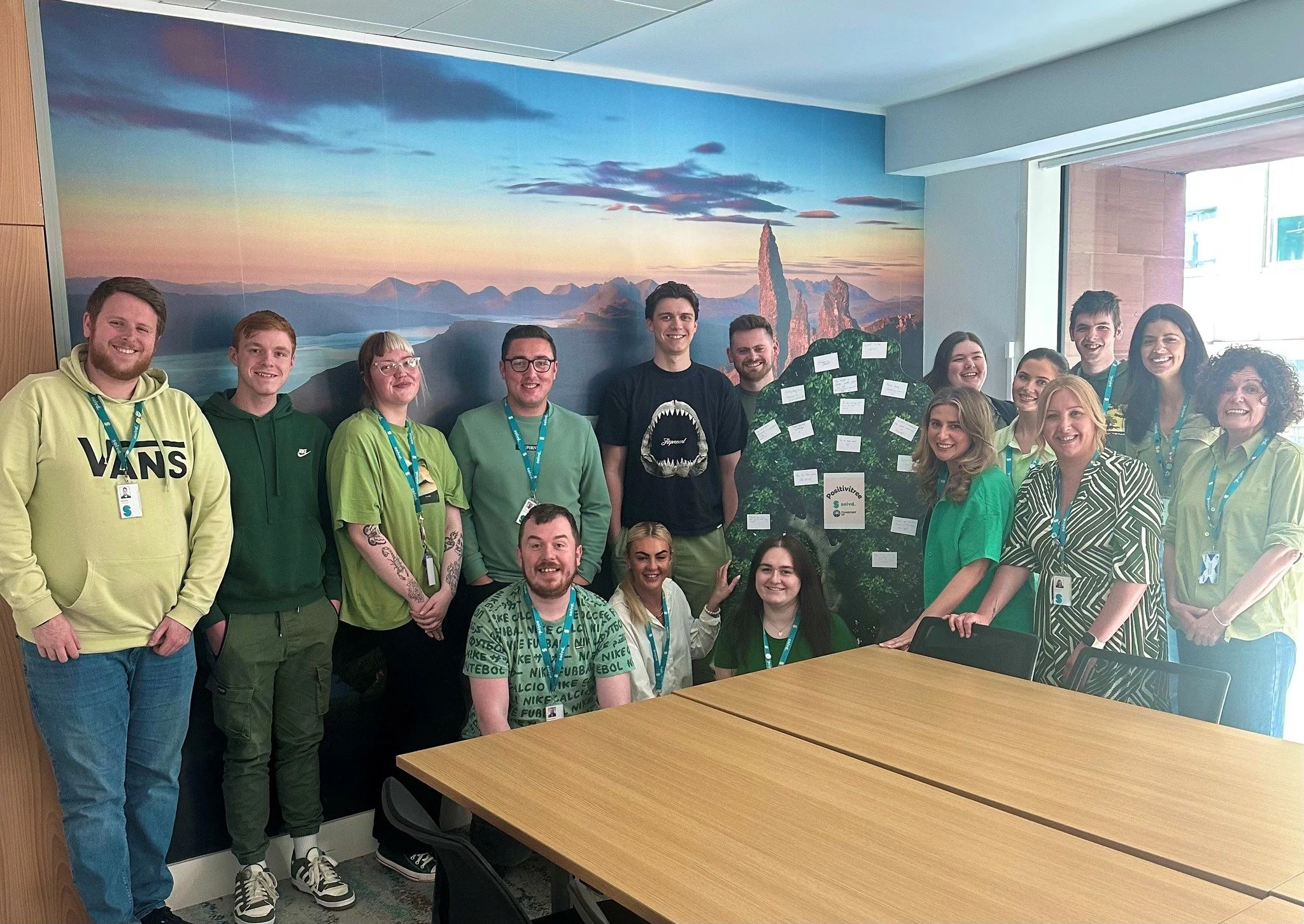 πΏ Mental Health Awareness Week πΏ
As Mental Health Awareness Week comes to a close, we're reflecting on the strong sense of community at Solvd. that came together to support wellbeing π
From donning our brightest shades for Wear it Green Day, to