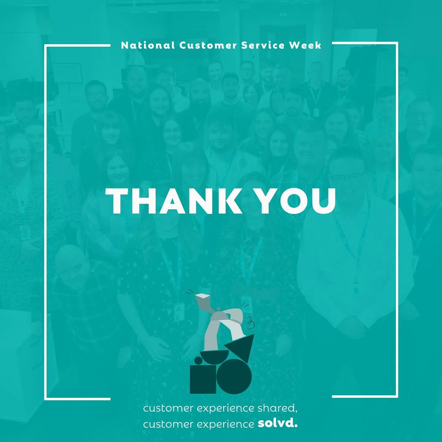 It’s National Customer Service Week! π€π
We couldn’t be prouder of our amazing Customer Experience team! 
Every day, they go above and beyond to support our clients, solve challenges, and make every interaction a positive one.
Thank y